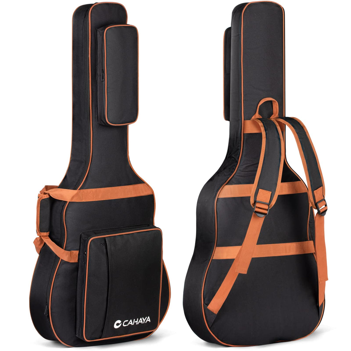 Cahaya Guitar Gig Bag Acoustic Guitar Bag Padded Soft Guitar Cases Cover Compatible With 40 41 42 Inch Guitars Cy0294
