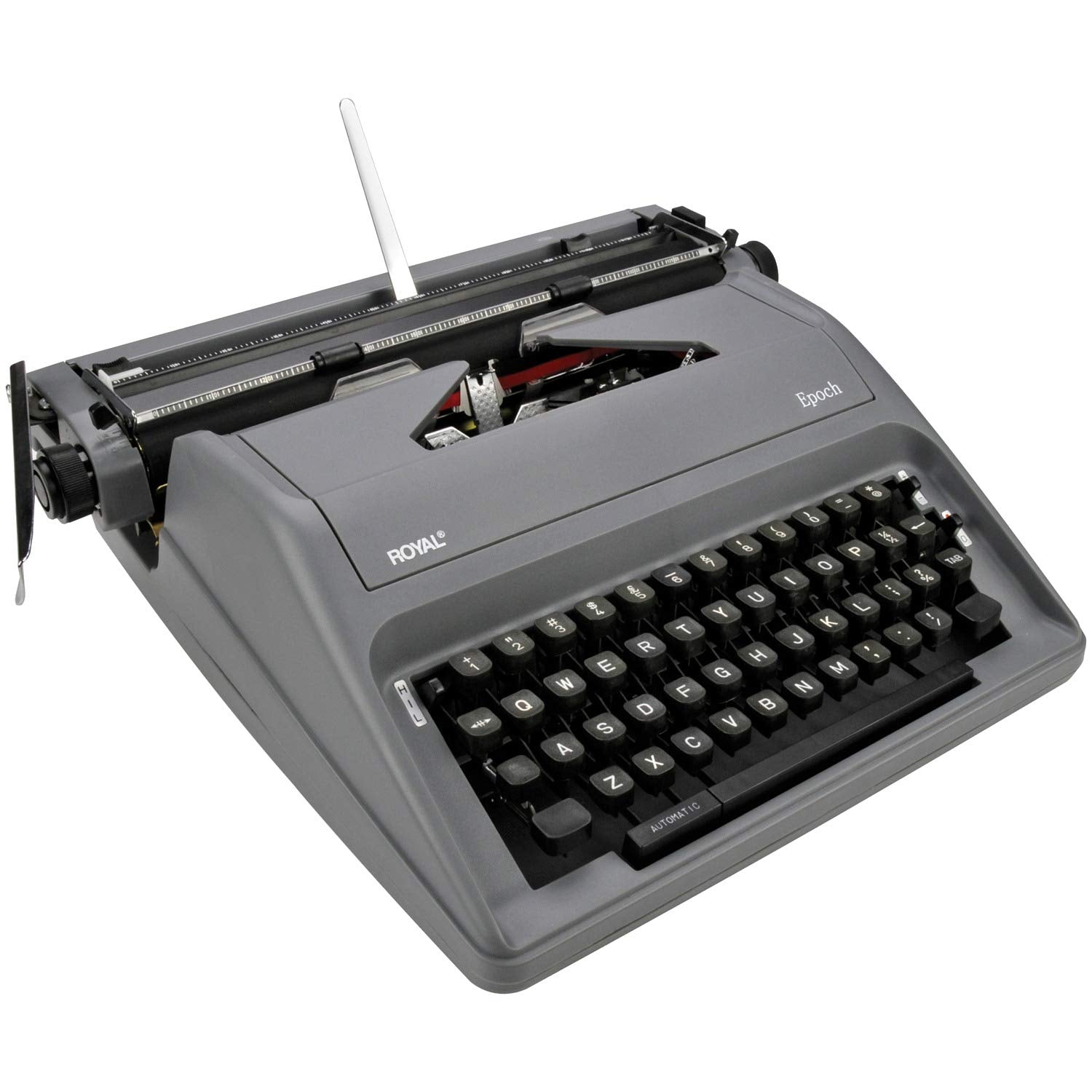 Royal Epoch Classic Portable Manual Typewriter   Gray (Roy79103Y)
