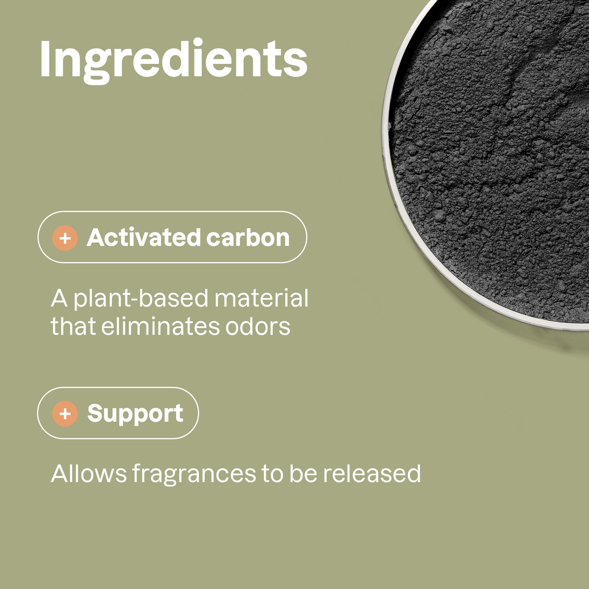 Attitude Air Purifier With Activated Carbon Filter, Plant  And Mineral Based Ingredients, Traps Pet Odors And Pollutants, Vegan