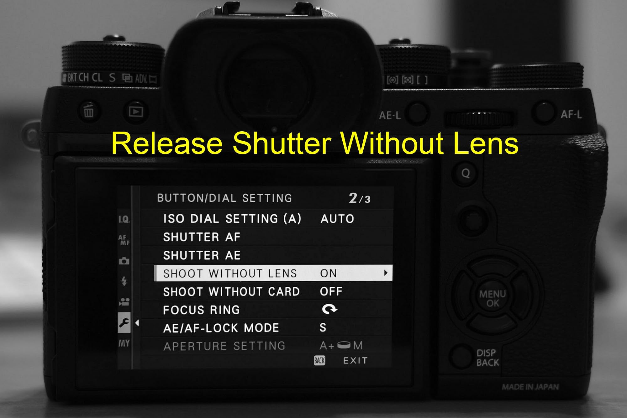 Focus Free 30Mm F/10 Body Cap Lens Pancake Lens Street Photography (Fujifilm X Mount Pancake)