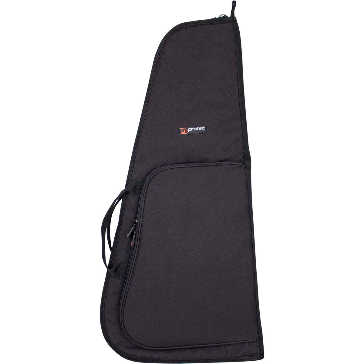 Protec Mandolin Gig Bag (A & F Style) With Backpack Straps Silver Series, Model Cf208E, Black