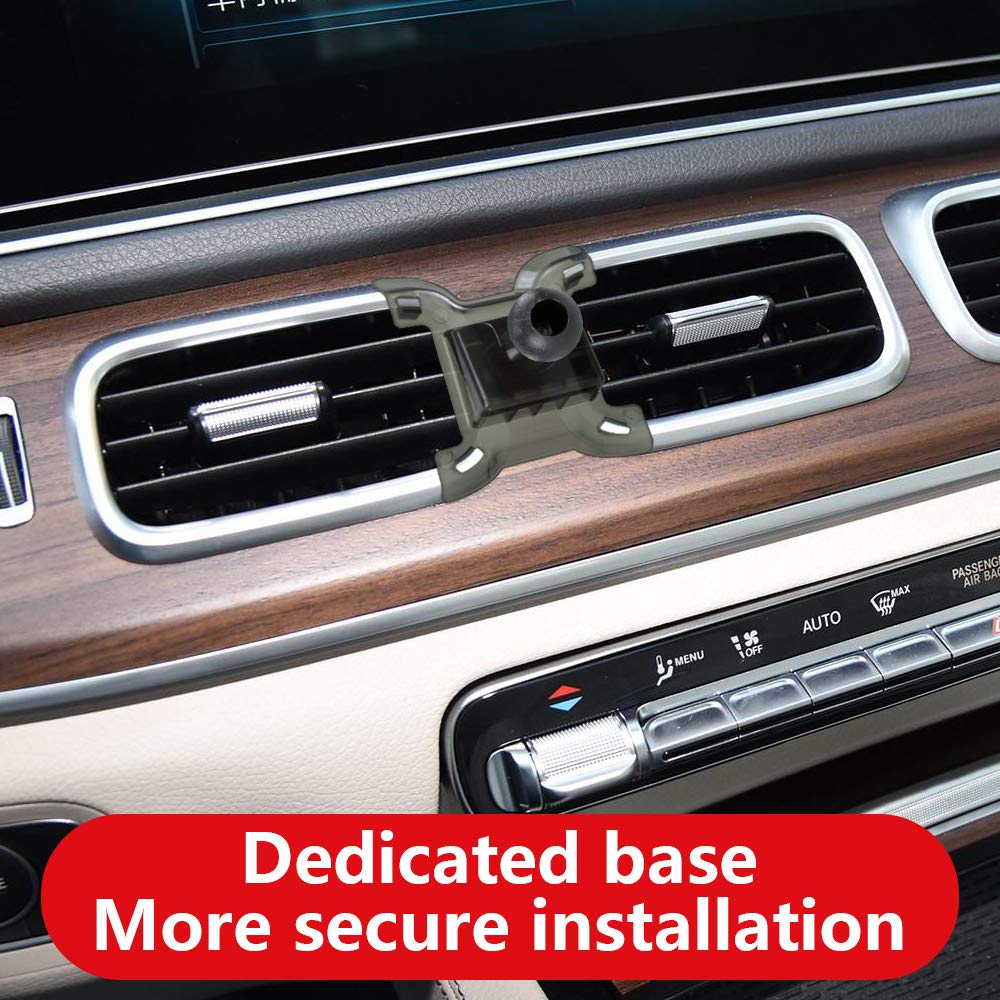 Lunqin Car Phone Holder For 2020-2025 Mercedes Benz Gle Class, 2020-2025 Gls Class Auto Accessories Navigation Mobile Cell Phone