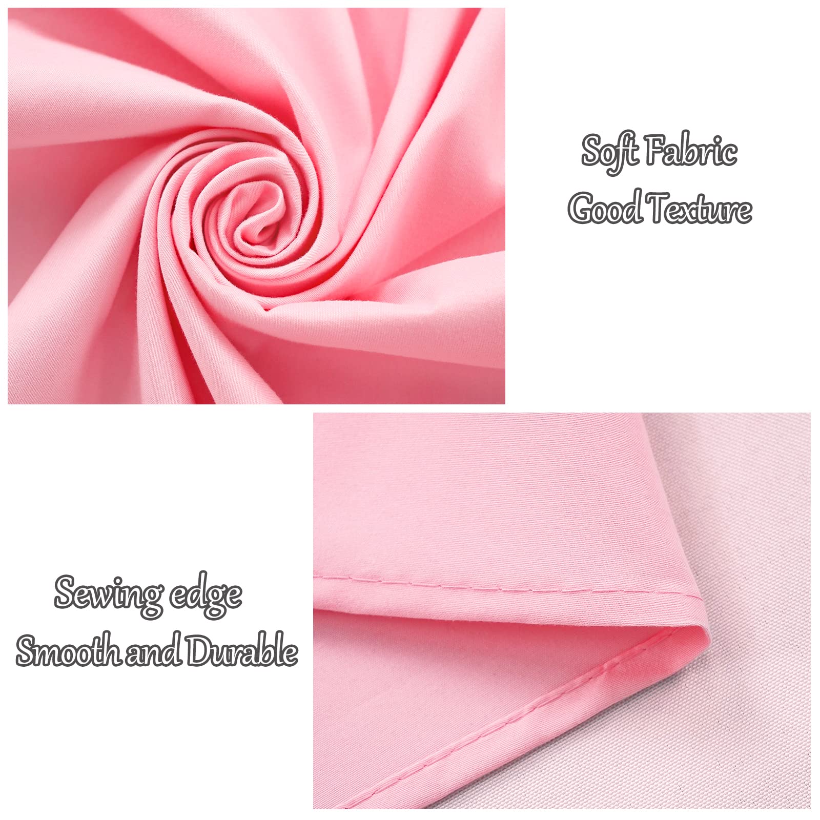 10X10Ft Pink Backdrop Curtains For Parties   Pink Backdrop Curtain For Baby Shower Birthday Photo Home Party Curtains Backdrop 5