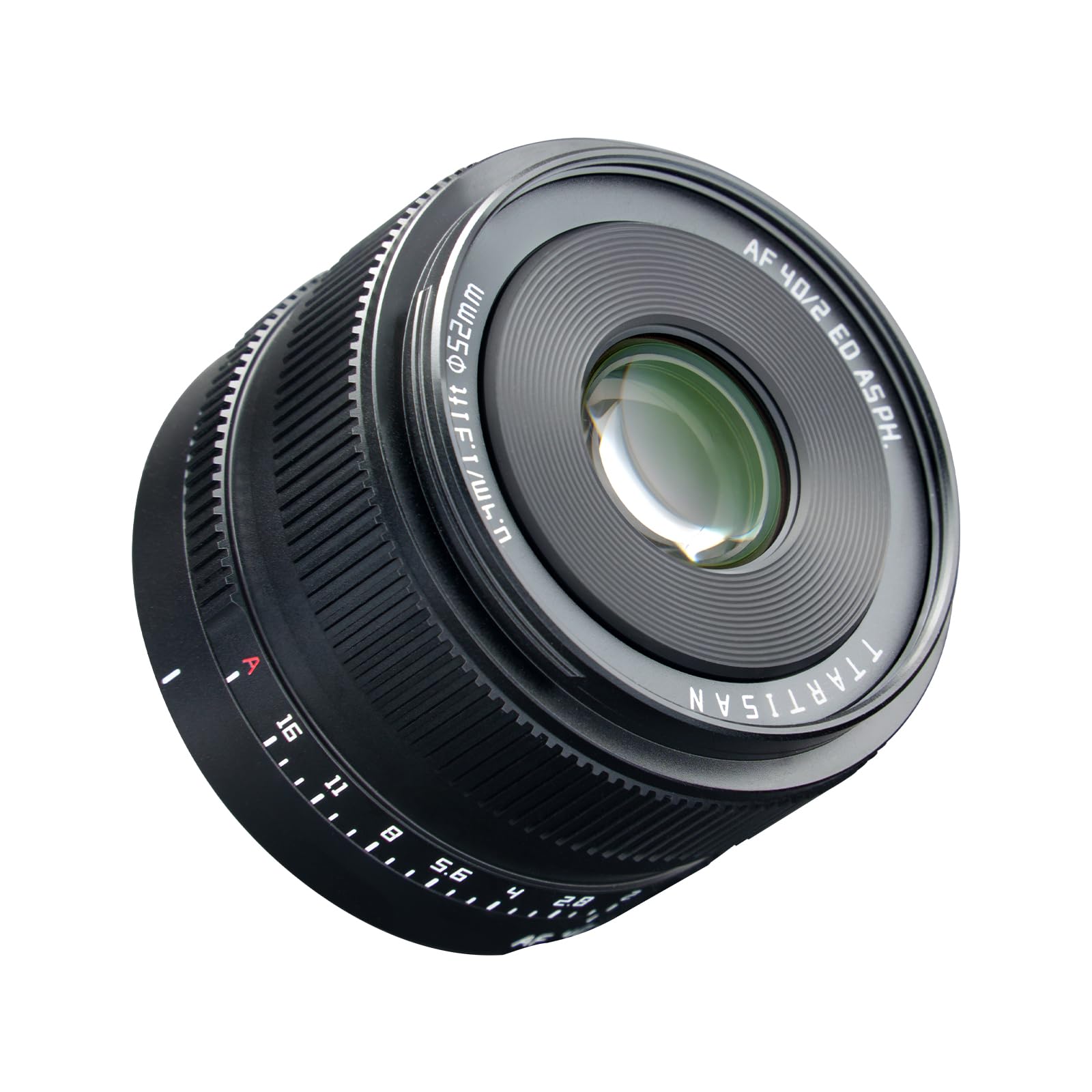 TTARTISAN AF 40mm F2 Full Frame Autofocus Camera Lens Compatible with L-Mount Mirrorless Cameras SL SL2 SL2-S SL3 S1 S1R S1H S5 