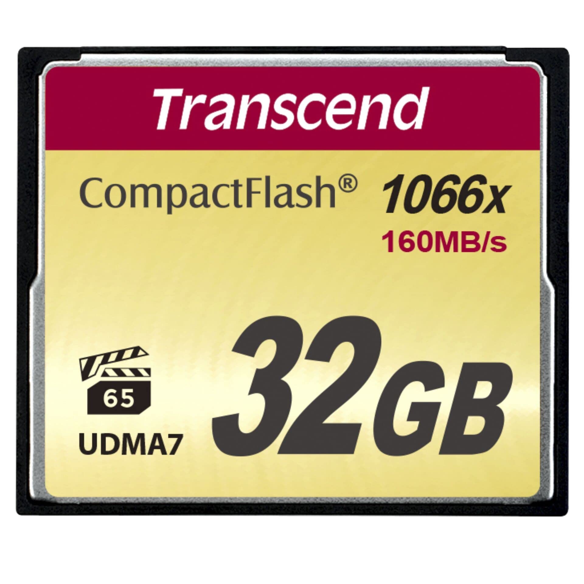 Transcend 32Gb Compactflash Memory Card 1000X (Ts32Gcf1000)