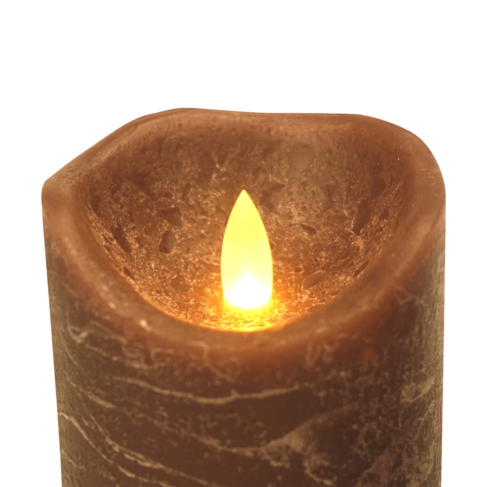 Candle Choice Real Wax Battery Operated Flameless Candles With Remote Automatic Daily Cycle Timer Realistic Flickering Electric