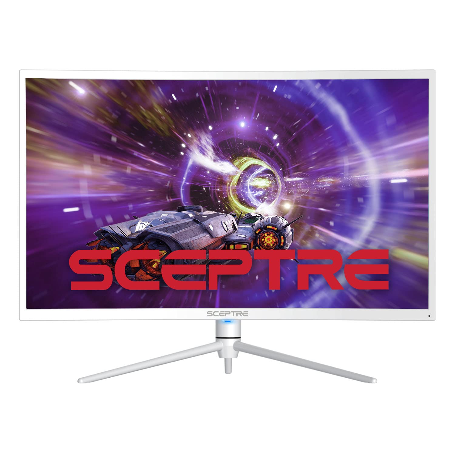 Sceptre Curved 32 Inch Qhd Gaming Monitor 2560 X 1440 Up To 165Hz 144Hz 1Ms Hdr1000 99% Srgb, Light Sensor Height Adjustable Dp