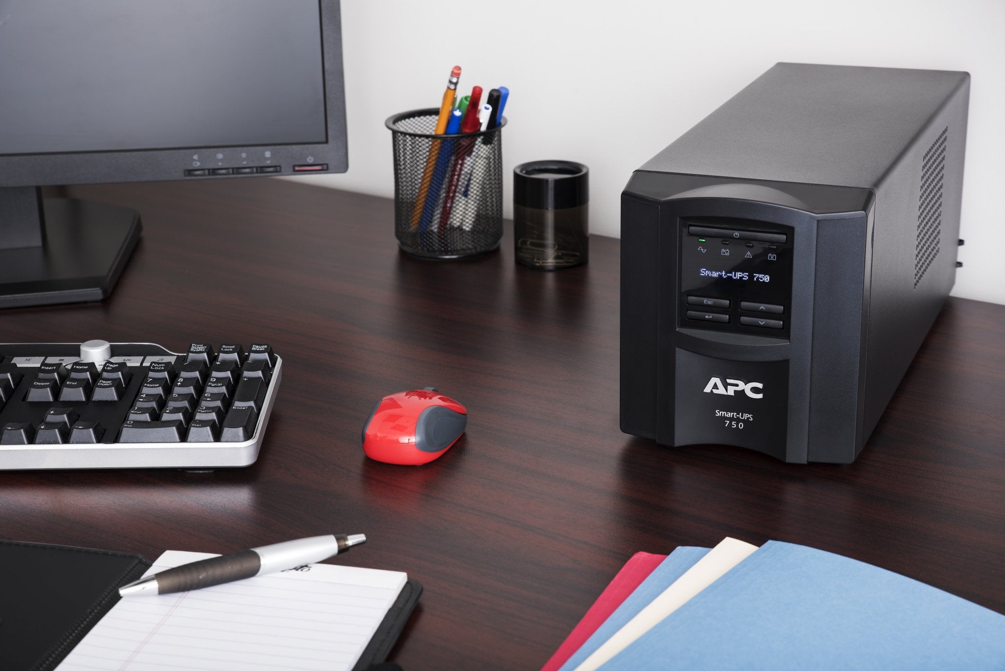 Apc 750Va Smart Ups With Smartconnect, Smt750C Sinewave Ups Battery Backup, Avr, 120V, Line Interactive Uninterruptible Power Su