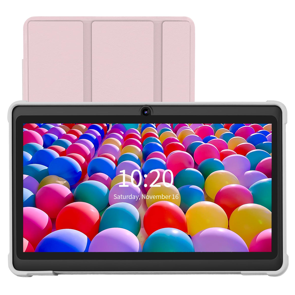 Volentex 7 Inch Tablet, Quad Core Android Os, 32Gb Rom, Wifi 6, Bluetooth, Dual Camera, Usb C Tablet Pc, 7'' Touch Screen Ips Fu