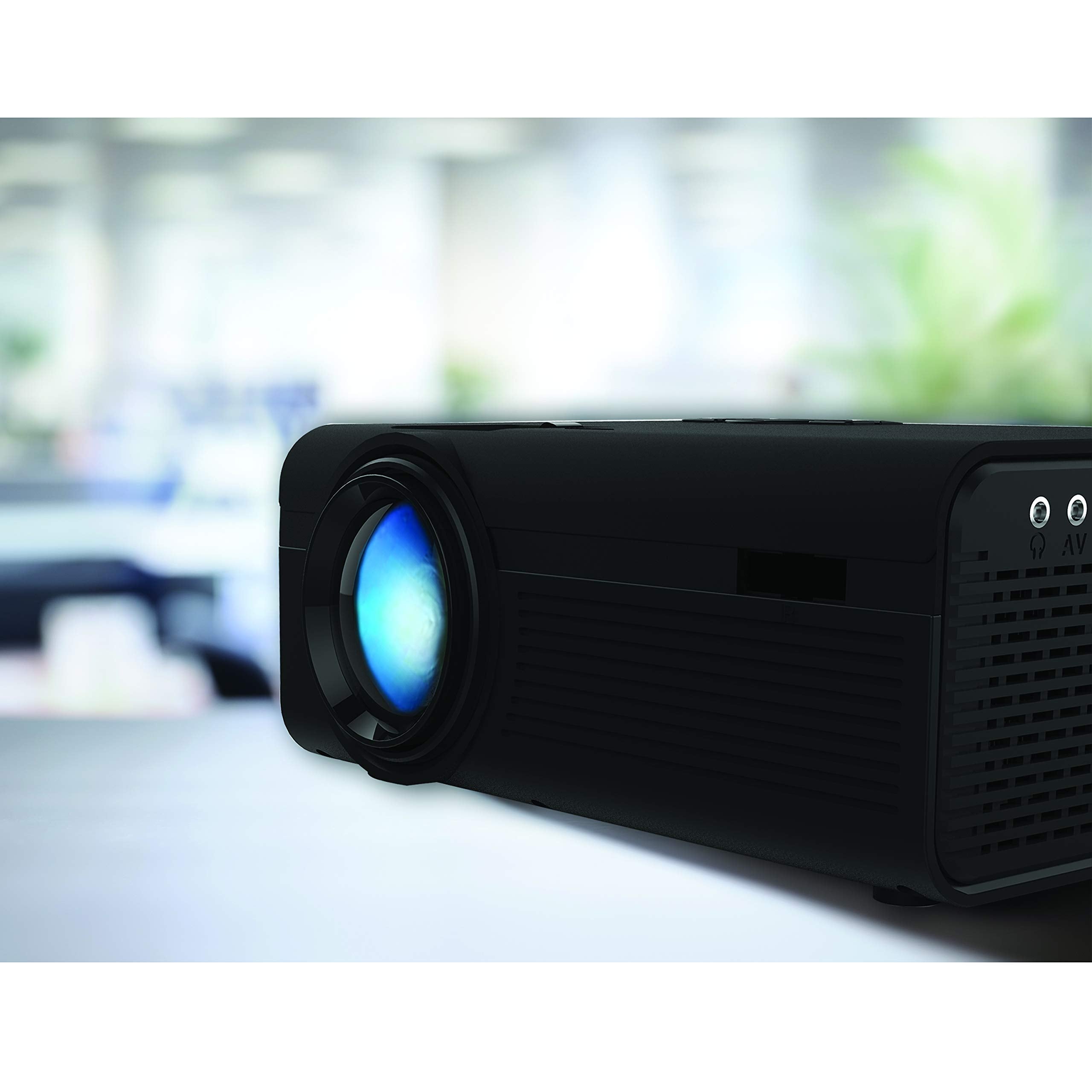 Supersonic Sc 80P Hd Video Projector With Built In Speakers: Compatible With Usb, Micro Sd, Vga, And Hdmi | Home Entertainment S