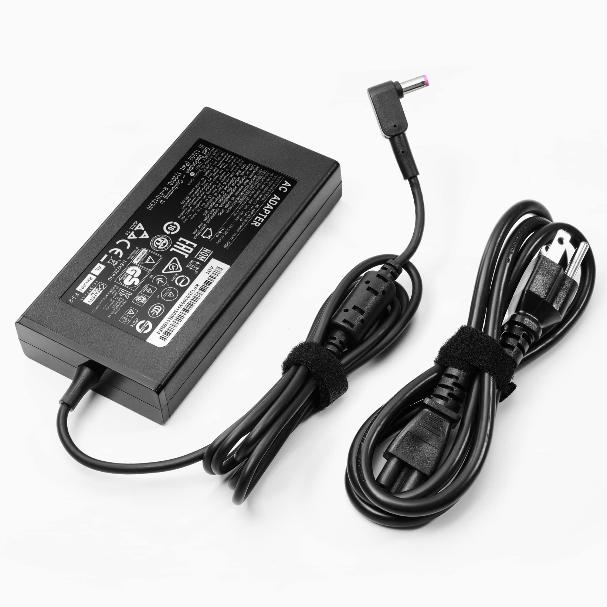 135W Ac Charger For Acer Nitro 5 Gaming Laptop An515, Acer Laptop Charger Adp 135Nb B/Adp 135Kb T