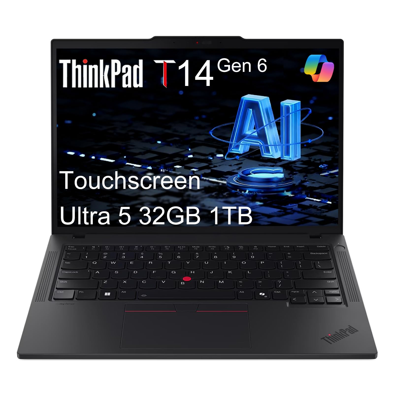 Lenovo ThinkPad T14 G6, 14 Touchscreen, Ultra 5 225U, 32GB DDR5, 1TB SSD
