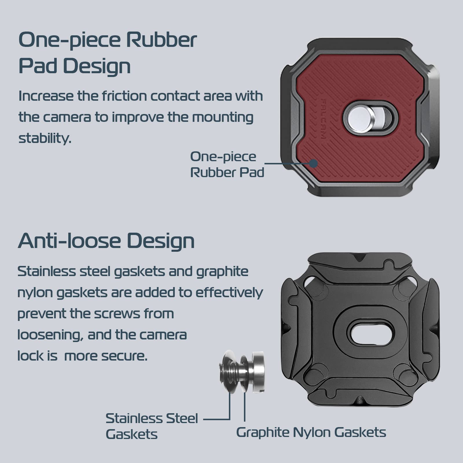 Ulanzi Falcam F38 Camera Shoulder Strap Mount Quick Release Kit V2, Capture Camera Clip For Camera To Shoulder Strap Quick Mount/Release (Quick Release Kit)