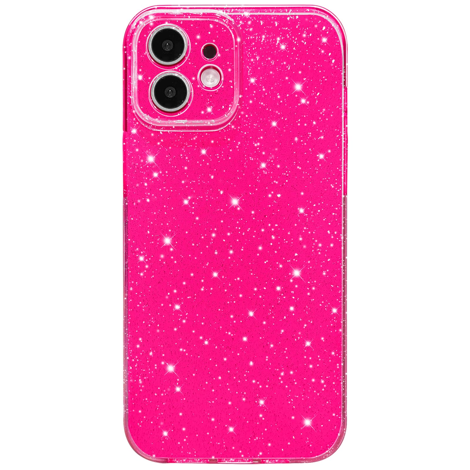 Hython Case For Iphone 11 Case Glitter Cute Sparkly Shiny Bling Sparkle Phone Cases 6.1'', Thin Slim Fit Soft Tpu Bumper Shockpr