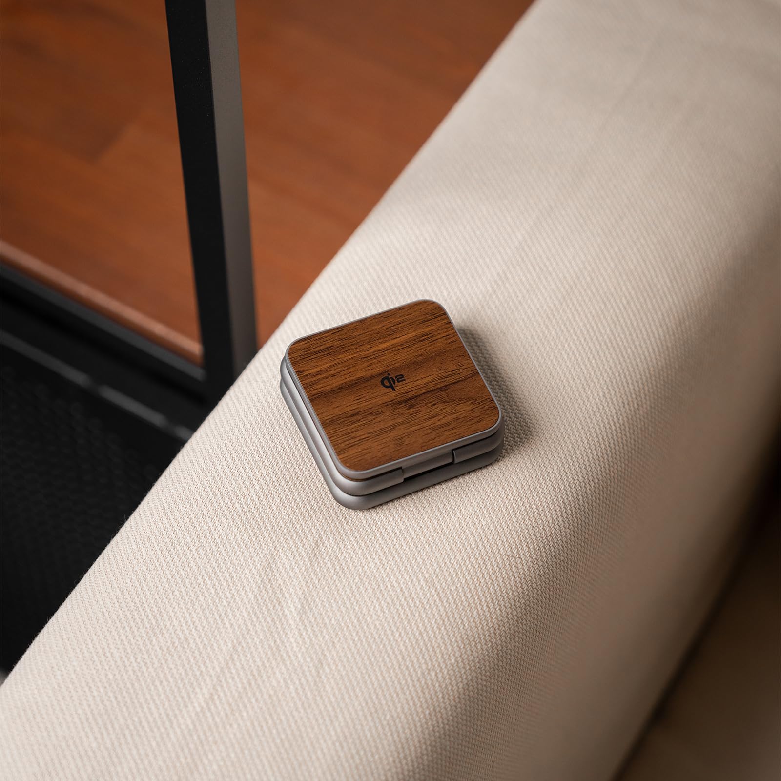 Ku Xiu X40Q Qi2 Certified 3-In-1 Wireless Charging Station, 15W Foldable Wireless Charger For Iphone 16/15/14/13/12, 5W Fast Cha