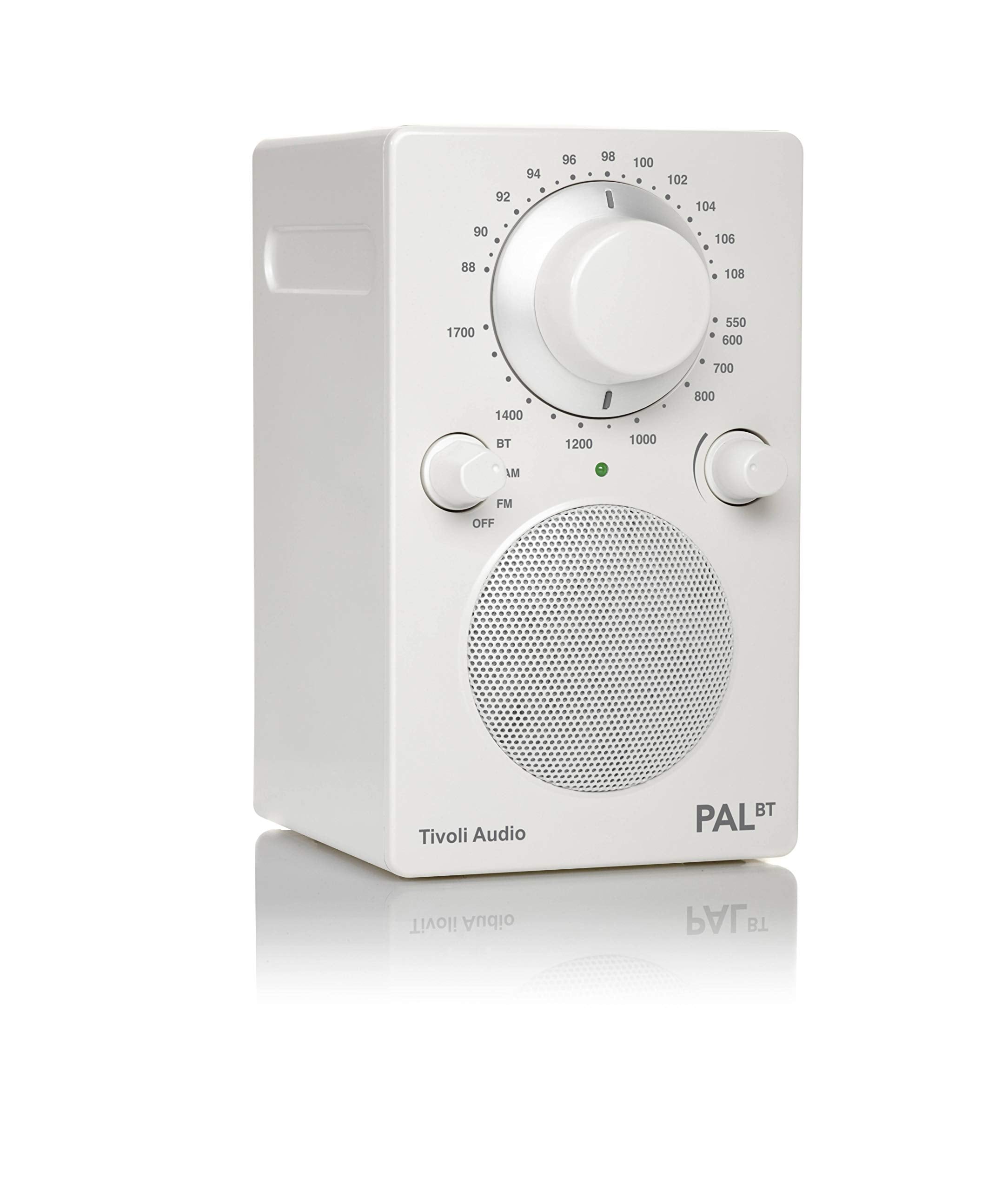 Tivoli Audio Pal Bt Portable Bluetooth Am/Fm Radio (White)