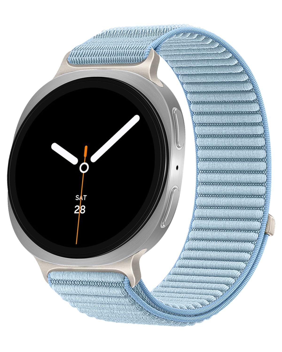 Nylon Loop Sport Band Compatible with Samsung Galaxy Watch 8 40mm/44mm, 2025 Soft Adjustable Replacement Strap for Galaxy Watch 