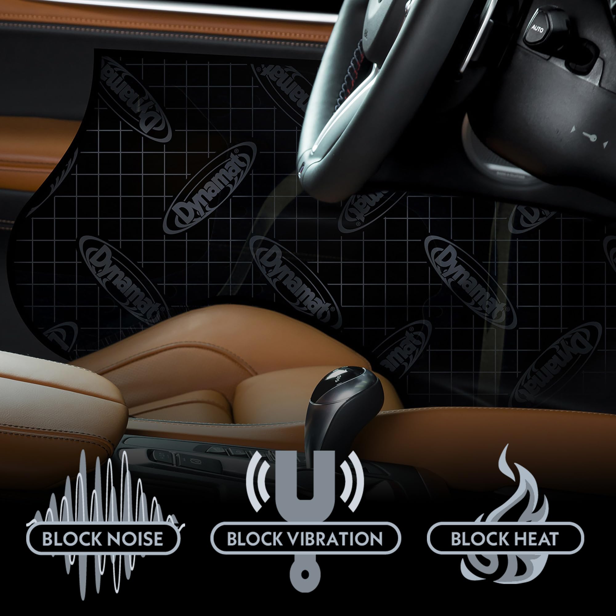 Dynamat Xtreme Sound Deadening Car Insulation Speaker Pack - Pre Cut Noise Dampening Kit For Audio Speakers - Easy Self Adhesive