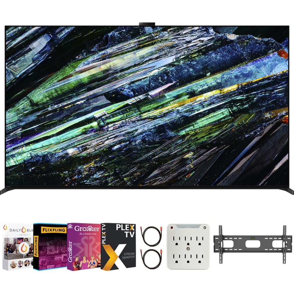 Sony Xr77A95L Bravia Xr A95L 77 Inch Qd Oled 4K Hdr Smart Tv With Google Tv (2023) Bundle With Premiere Movies Streaming + 37 10