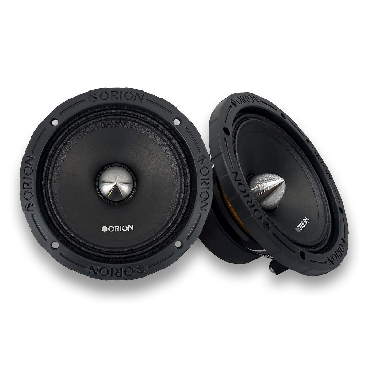 ORION XTR XTX658 High Efficiency 6.5' Mid-Range Bullet Loudspeakers, 1400W Max Power, 350W RMS, 8 Ohm, 1.5' Voice Coil - Pro Car Audio Stereo, Midrange Speakers (Pair)