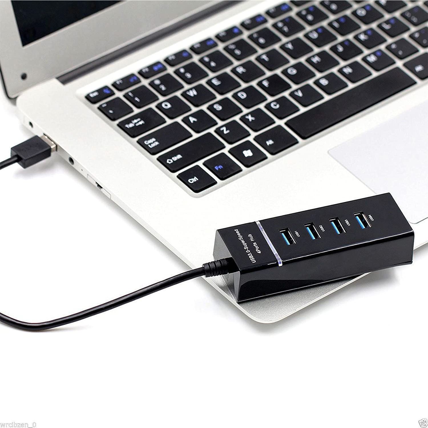 Ayecehi Usb Hub 3.0 Usb Port Splitter,4 Port High Speed Usb Data Hub With Led Indicator For Laptop, Pc, Computer, Mobile Hdd, Ke