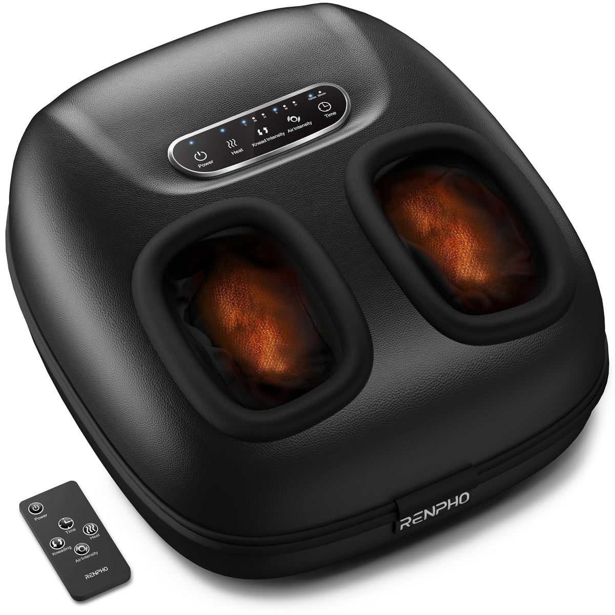 Renpho Foot Massager With Heat, Shiatsu Heated Foot Massager Machine With Remote, Valentine'S Day Gift For Women, Gifts For Wome
