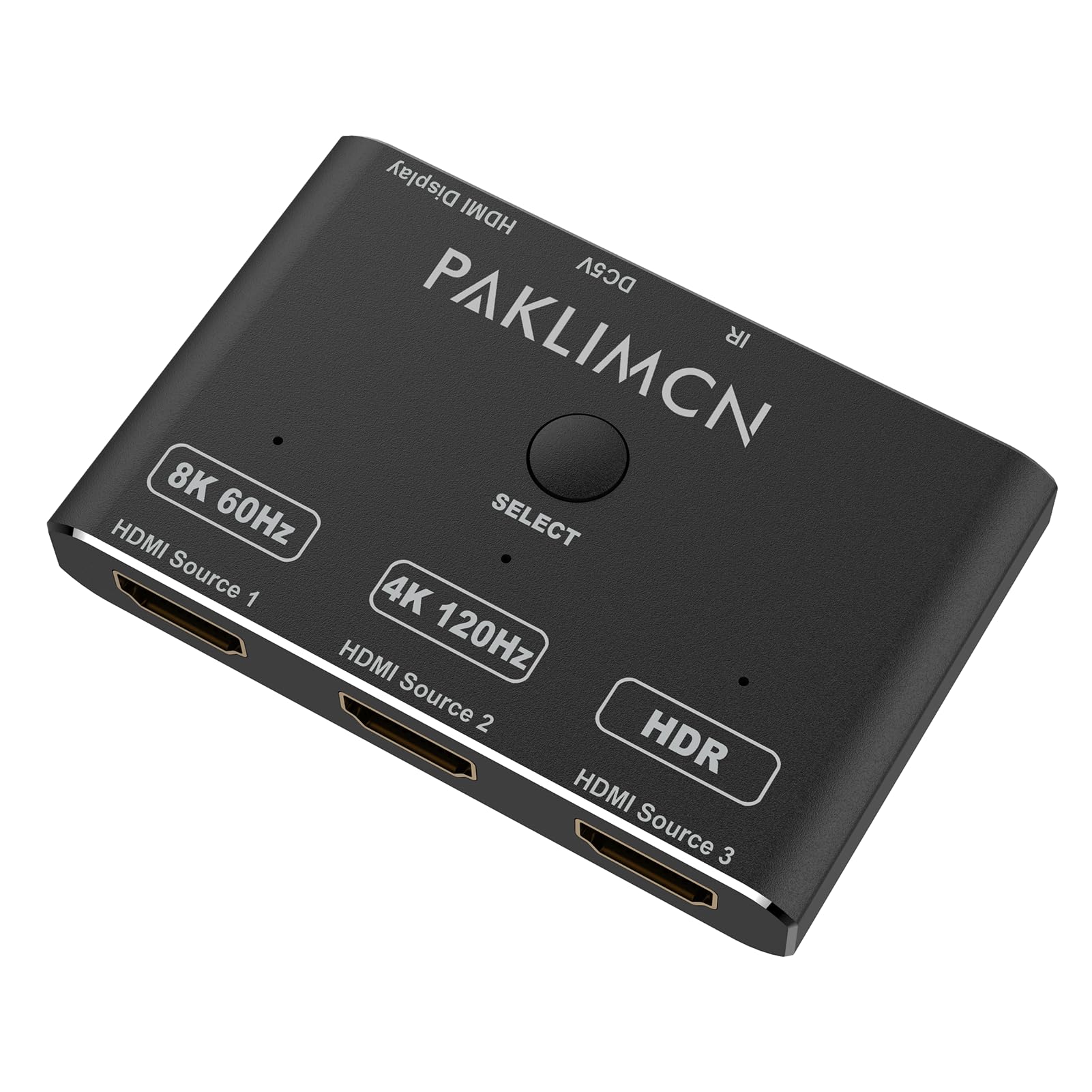 Hdmi 2.1 Switch, 8K 2In1Out 3 In 1 Out High Speed 48Gbps Directional Hdmi 8K Switcher, Supports 8K@60Hz 4K@120Hz, Compatible For