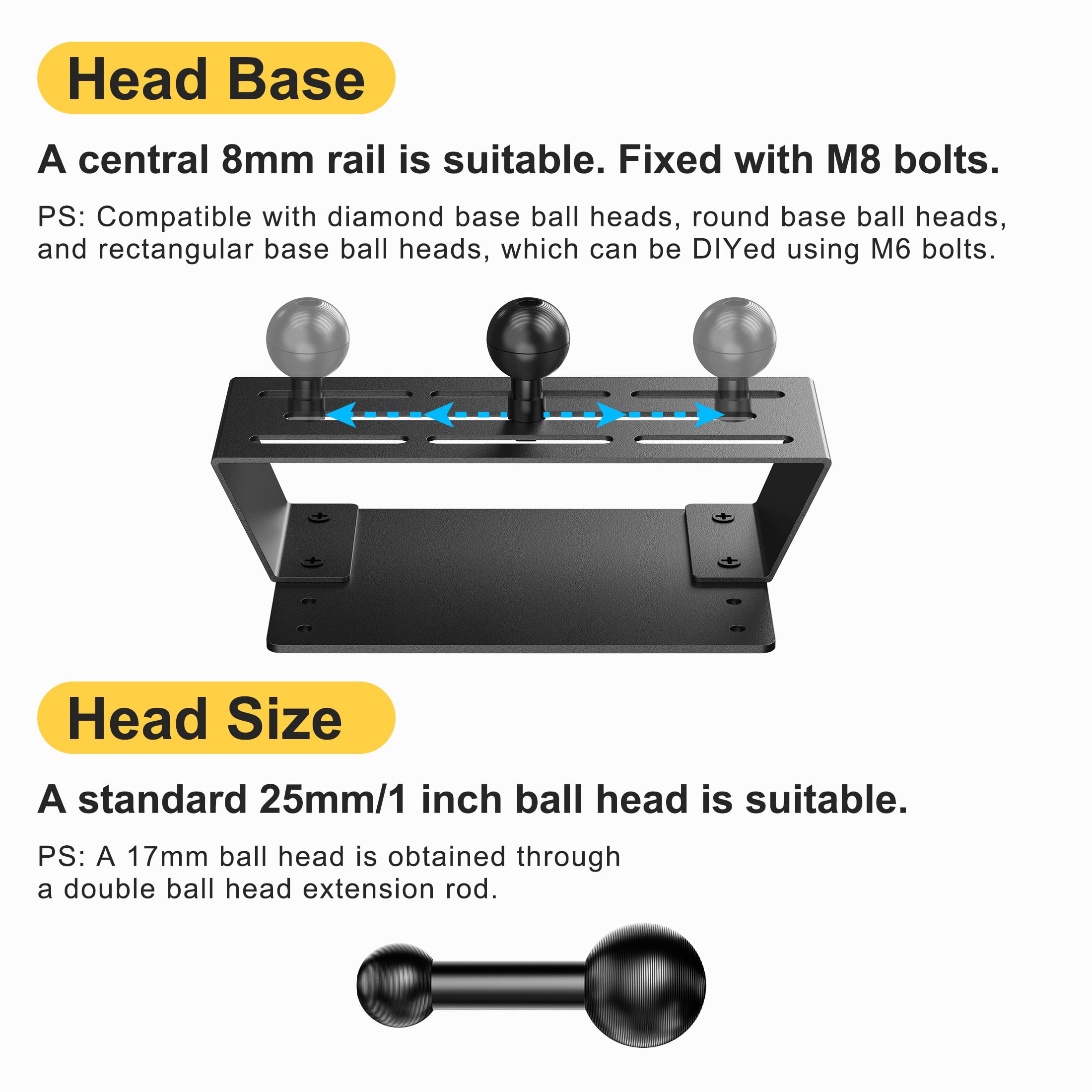 Surfcabin Dash Mount Phone Holder Compatible With 2015-2020 F150 2017-2022 F250 F350 Metal Cellphone Mounting Bracket Stand For