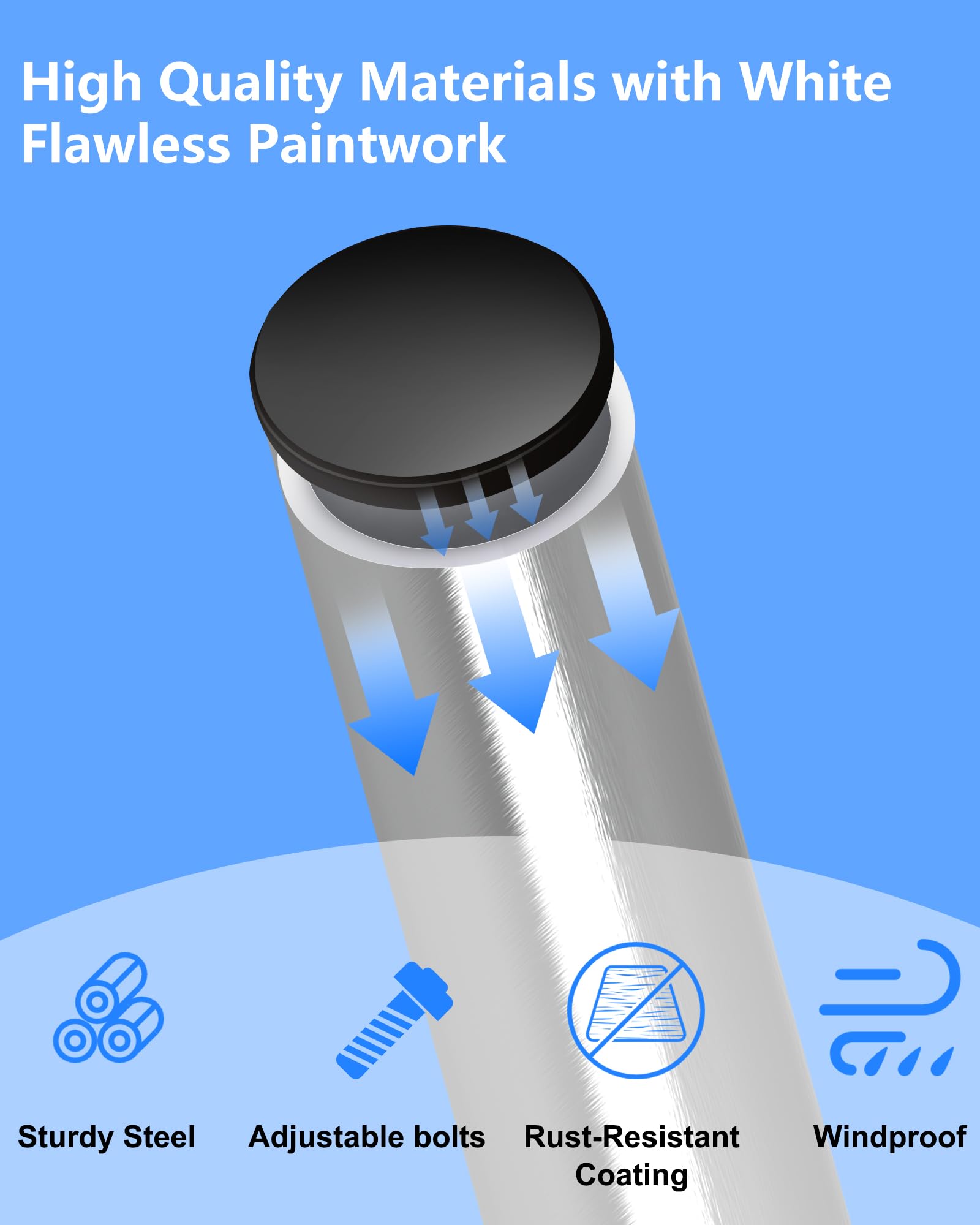 Universal Wireless Bridge Mount Bracket, Pole & Wall Mounted Stainless Steel 403 Antenna Mounting Brackets For Tv Antennas, Wifi