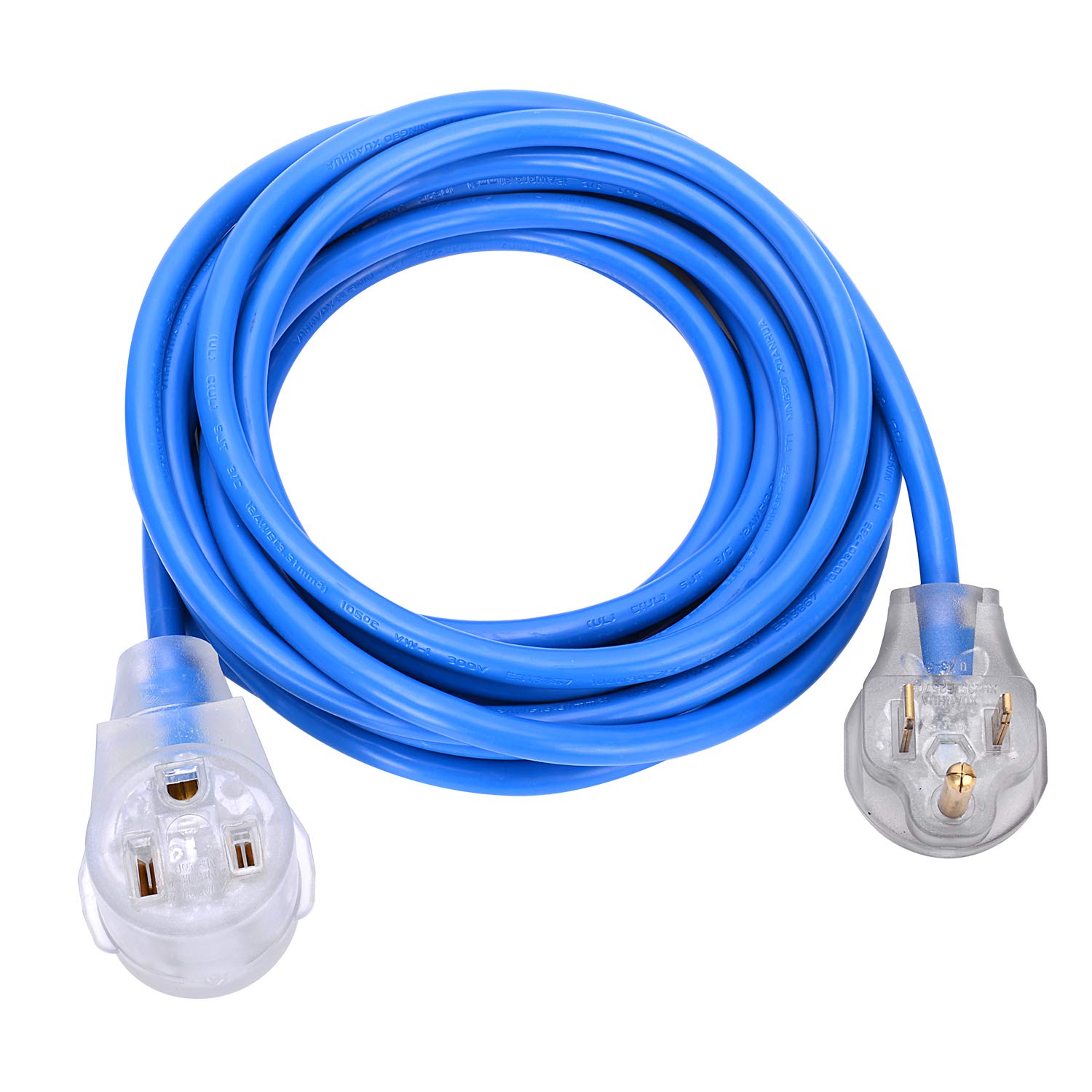 Welder Extension Cord, Heavy Duty 25 Feet 6 50 Nema R Plug Lighted Welding Cord With Etl Approved