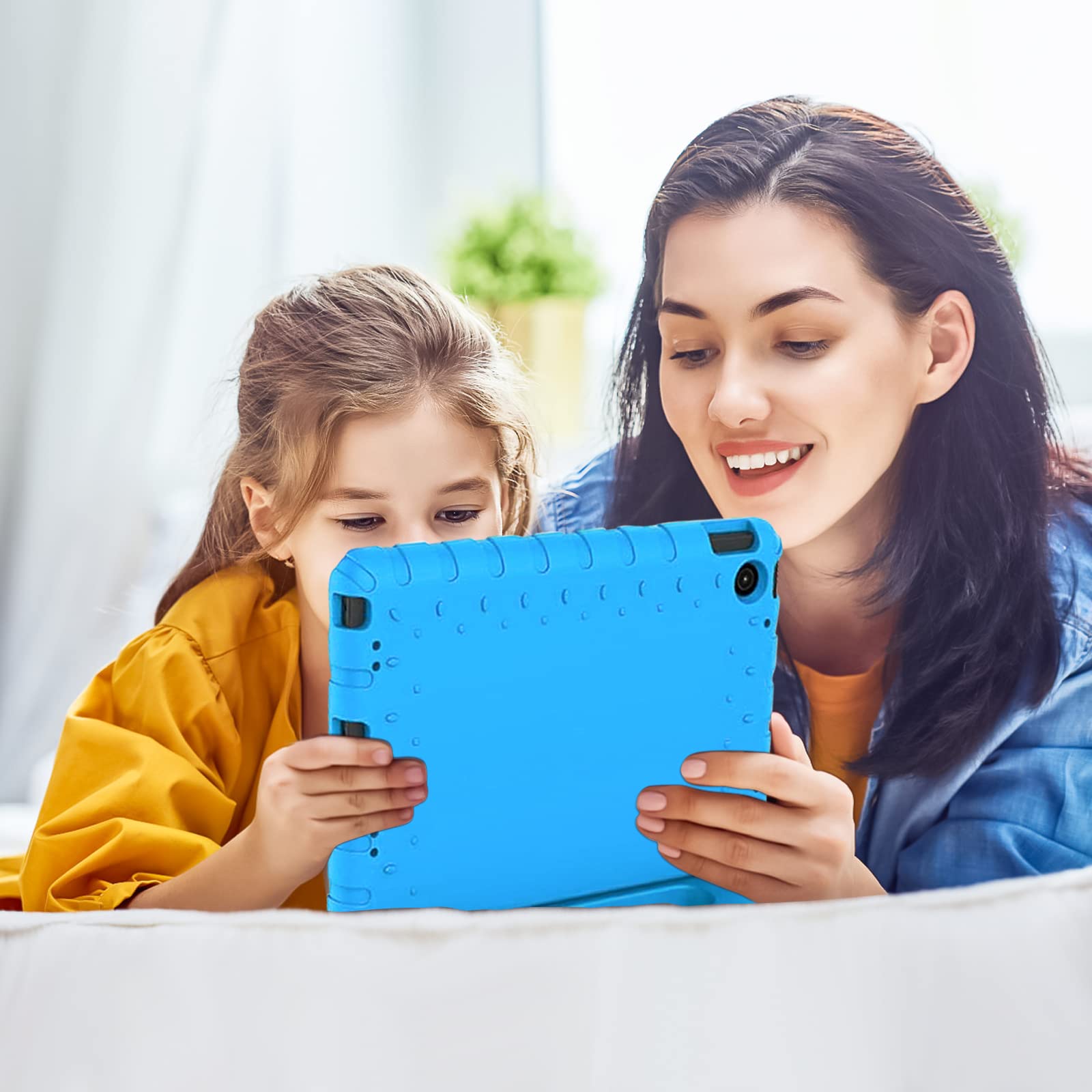 Simpleway Kids Case For Lenovo Tab M10 Plus 3Rd Gen 2022 10.6 Inch Model(Tb 125F/128F),Lightweight Shockproof Handle Stand Case