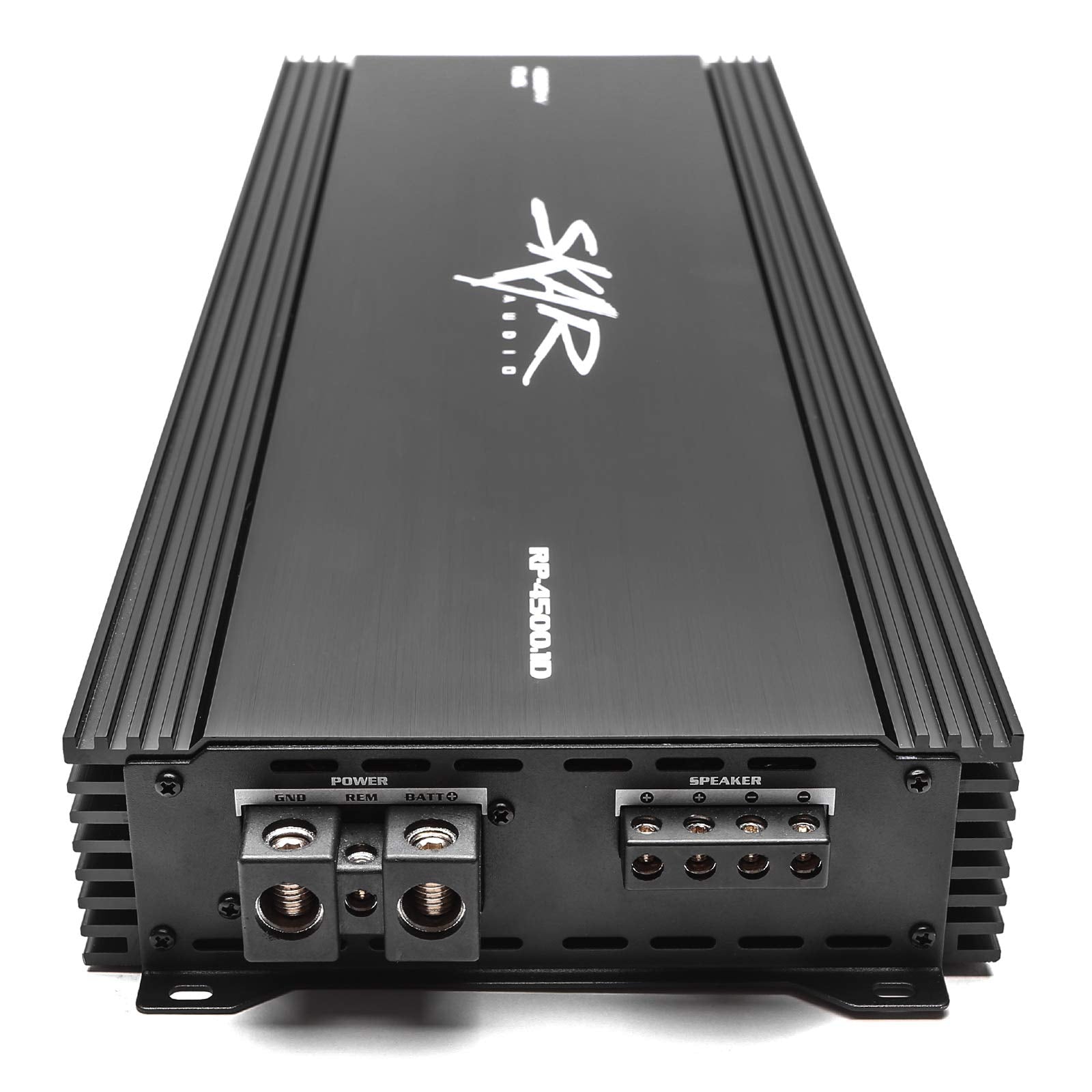 Skar Audio RP-4500.1D Monoblock Class D Amplifier, 4500W with Remote Subwoofer Control