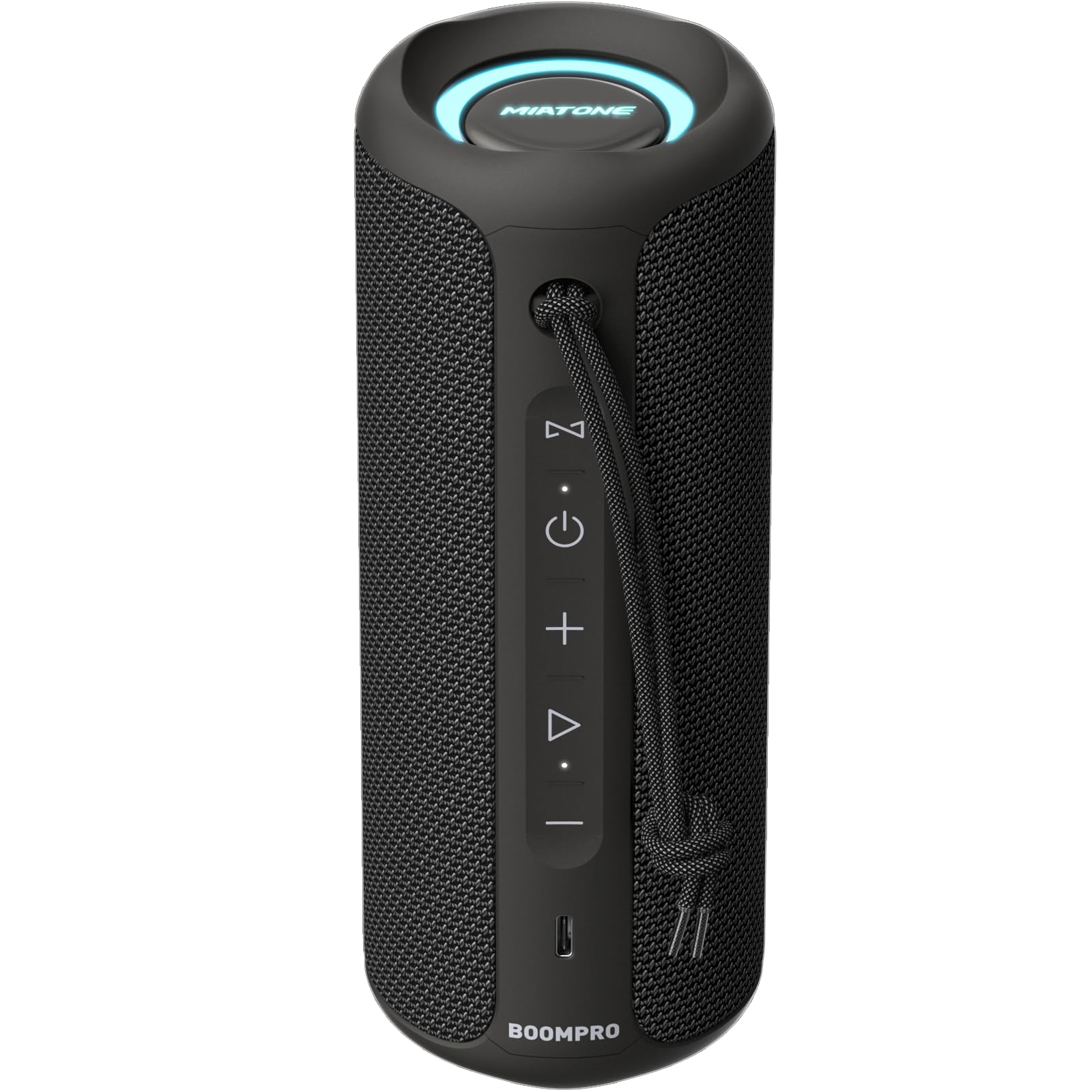 Miatone Bluetooth Speakers 36W Portable Speaker With Stereo Sound Bass, Bluetooth 5.3 Wireless Speaker Usb Type C Outdoor, 5000M