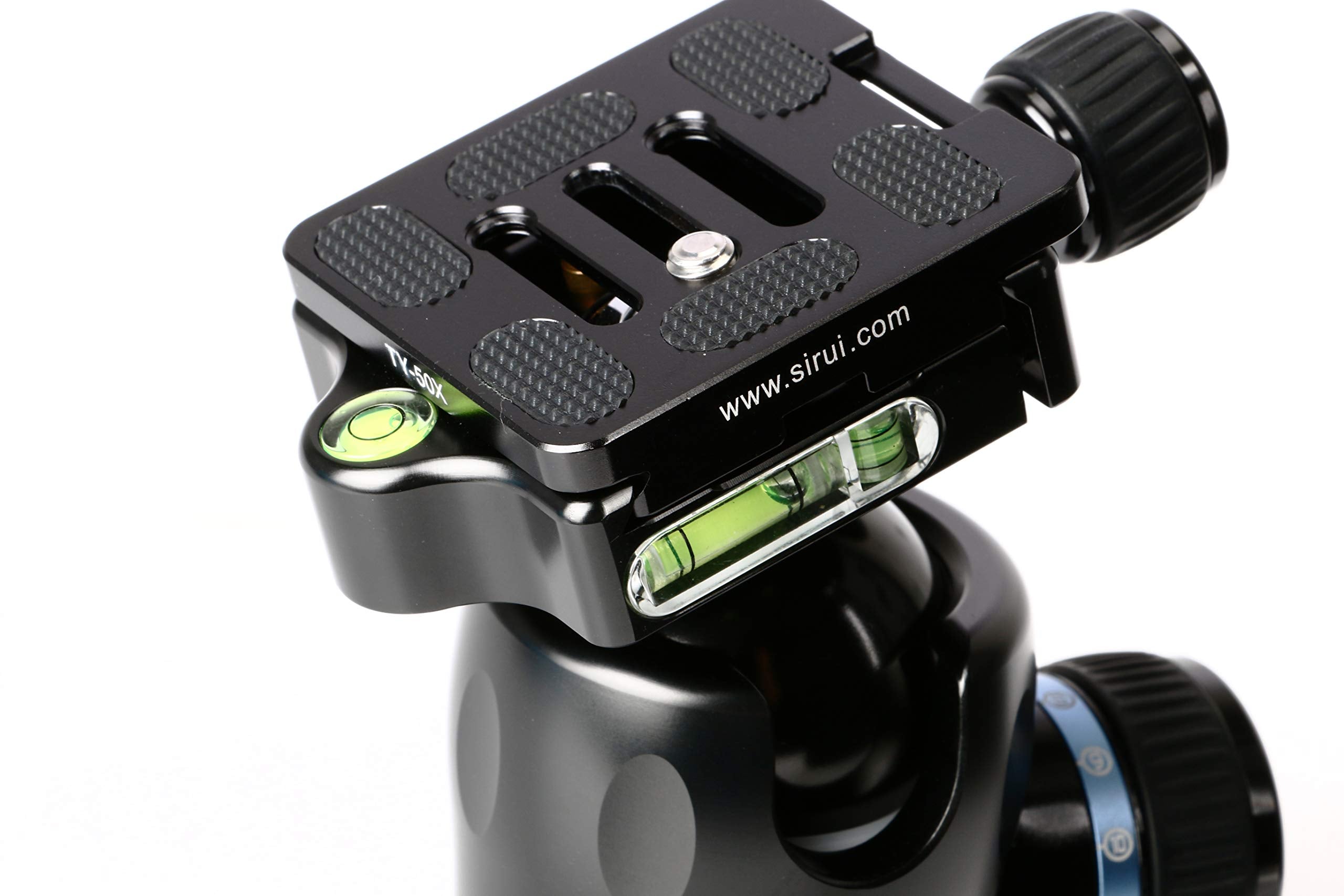 Sirui Kx Series Aluminium Tripod Head Incl. Ty Series Quick Release Plate   Black (K 20X)