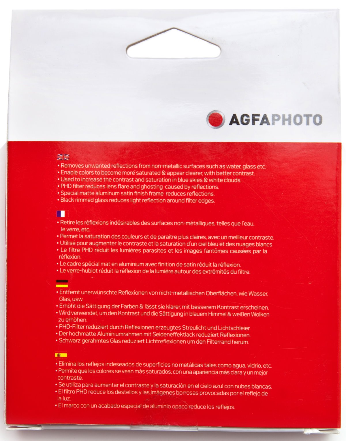 Agfa 58Mm Multi Coated Circular Polarizing (Cpl) Filter