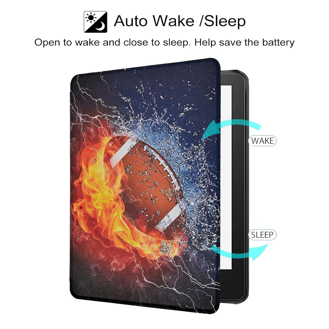 Case For 6.8'' Kindle Paperwhite (11Th Generation 2021) And Kindle Paperwhite Signature Edition, Lightweight Pu Leather Folio Co