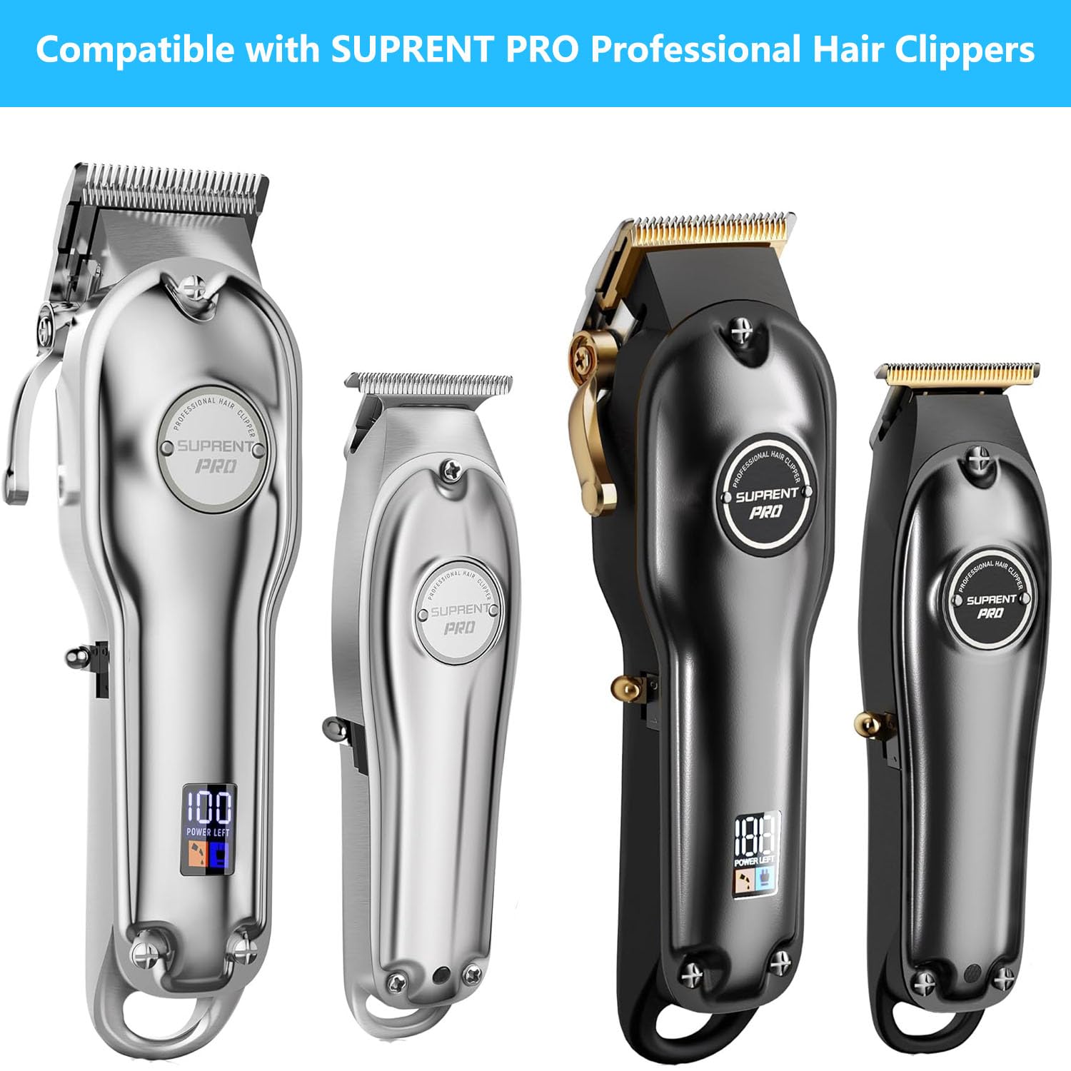 Odinxixi Replacement Suprent Clipper Charger Charging Cord Compatible With Suprent Pro Hair Clippers Charger Cord