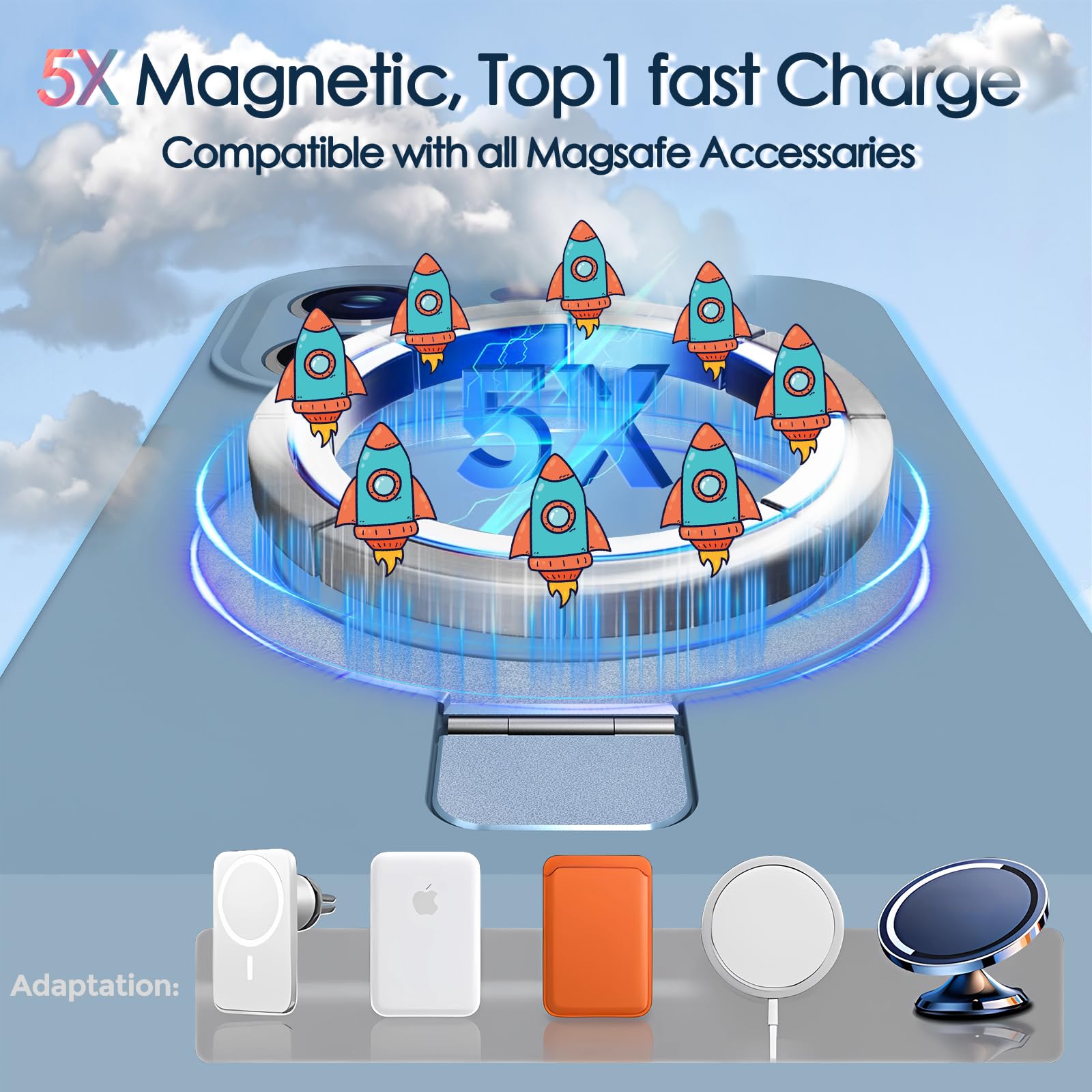 Mag Ring Designed For Iphone 13 Pro Max Case, Liquid Silicone [Moisturizing Factor] Extreme Soft Slim Phone Case With Stand [Com