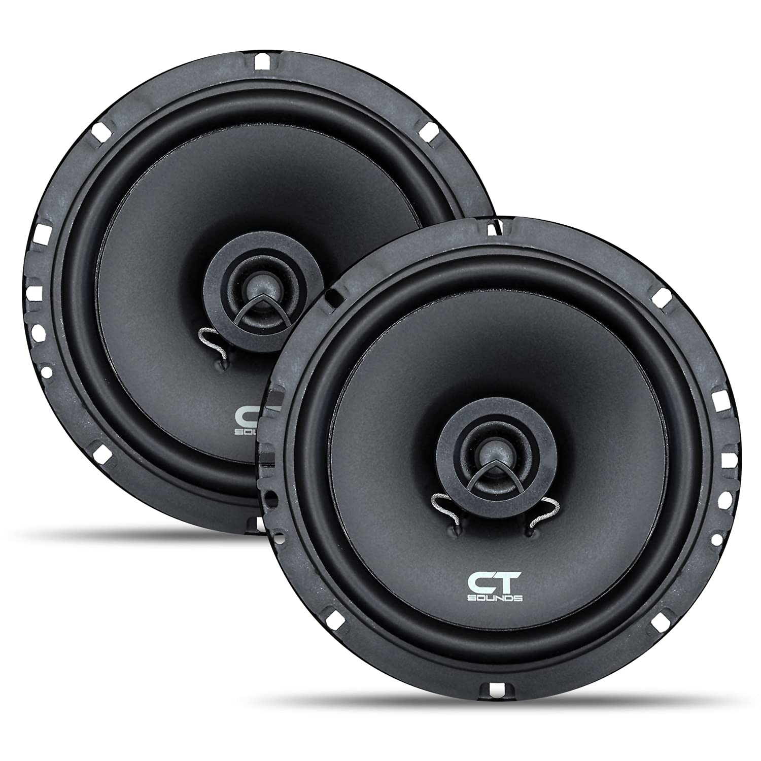 Ct Sounds Bio 6 5 Cox 6.5 Inch Coaxial Car Speakers, 200 Watts Max, Pair