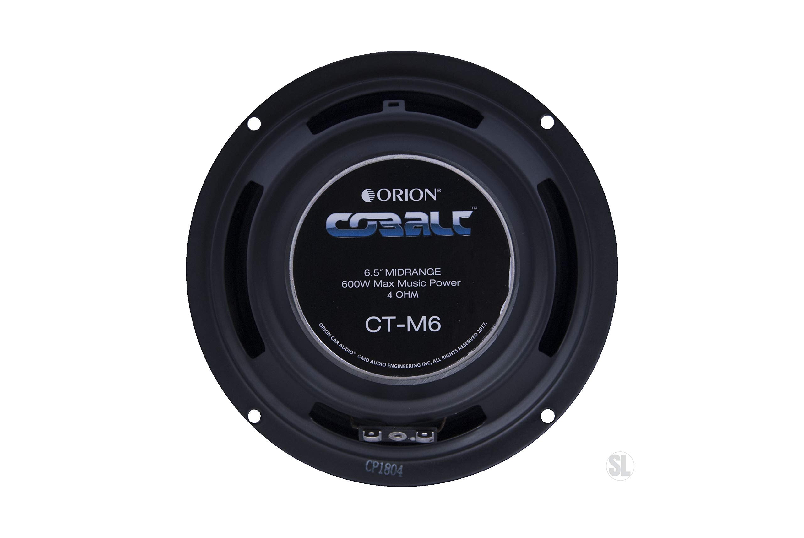 Orion Cobalt Ct M6 6.5'' 4 Ohm Series Ct Midrange 150 Watts Rms Car Audio Car Stereo Mid