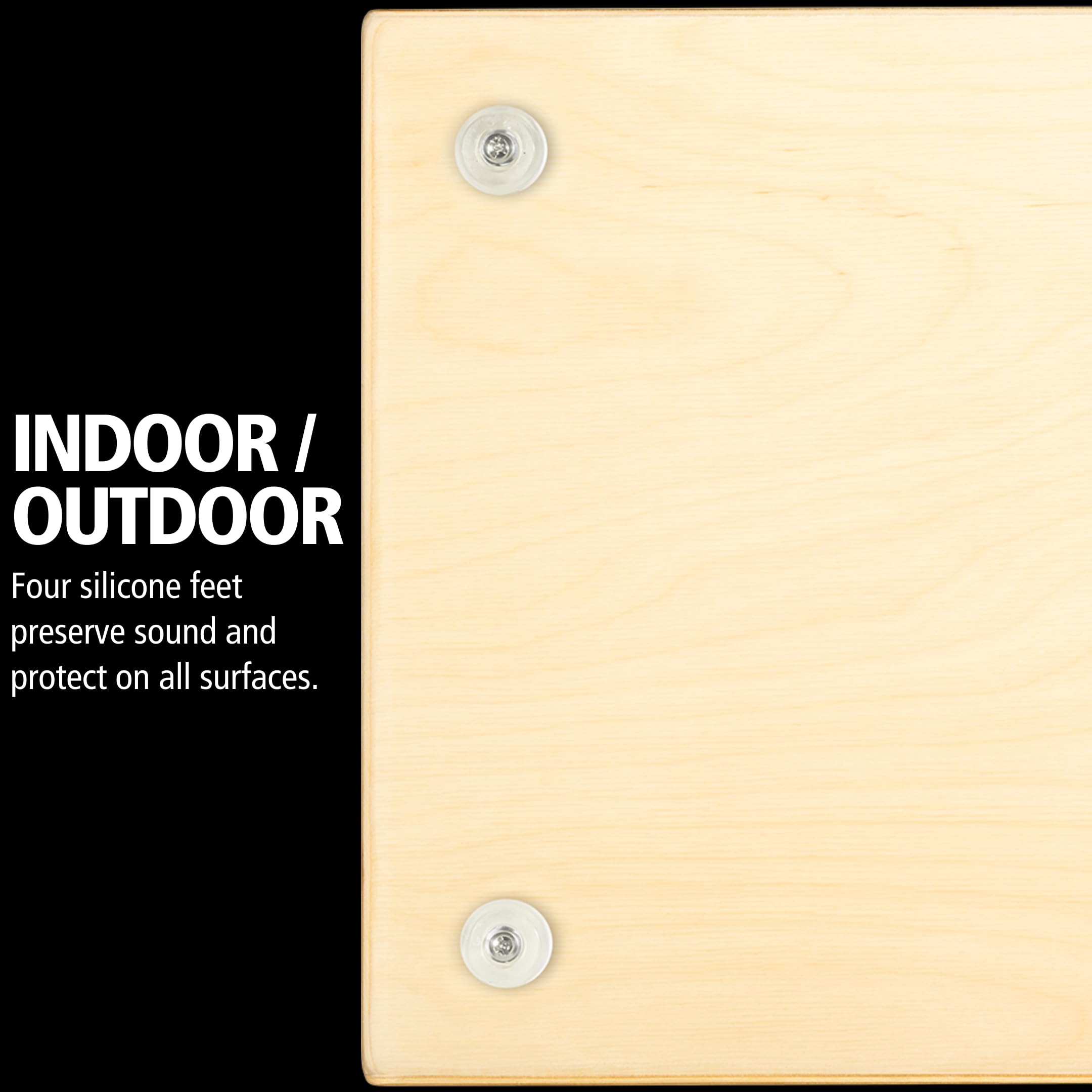 Meinl Cajon Box Drum With Internal Snares   Made In Europe   Baltic Birch Wood, Snarecraft Series, 2 Year Warranty (Sc100B)