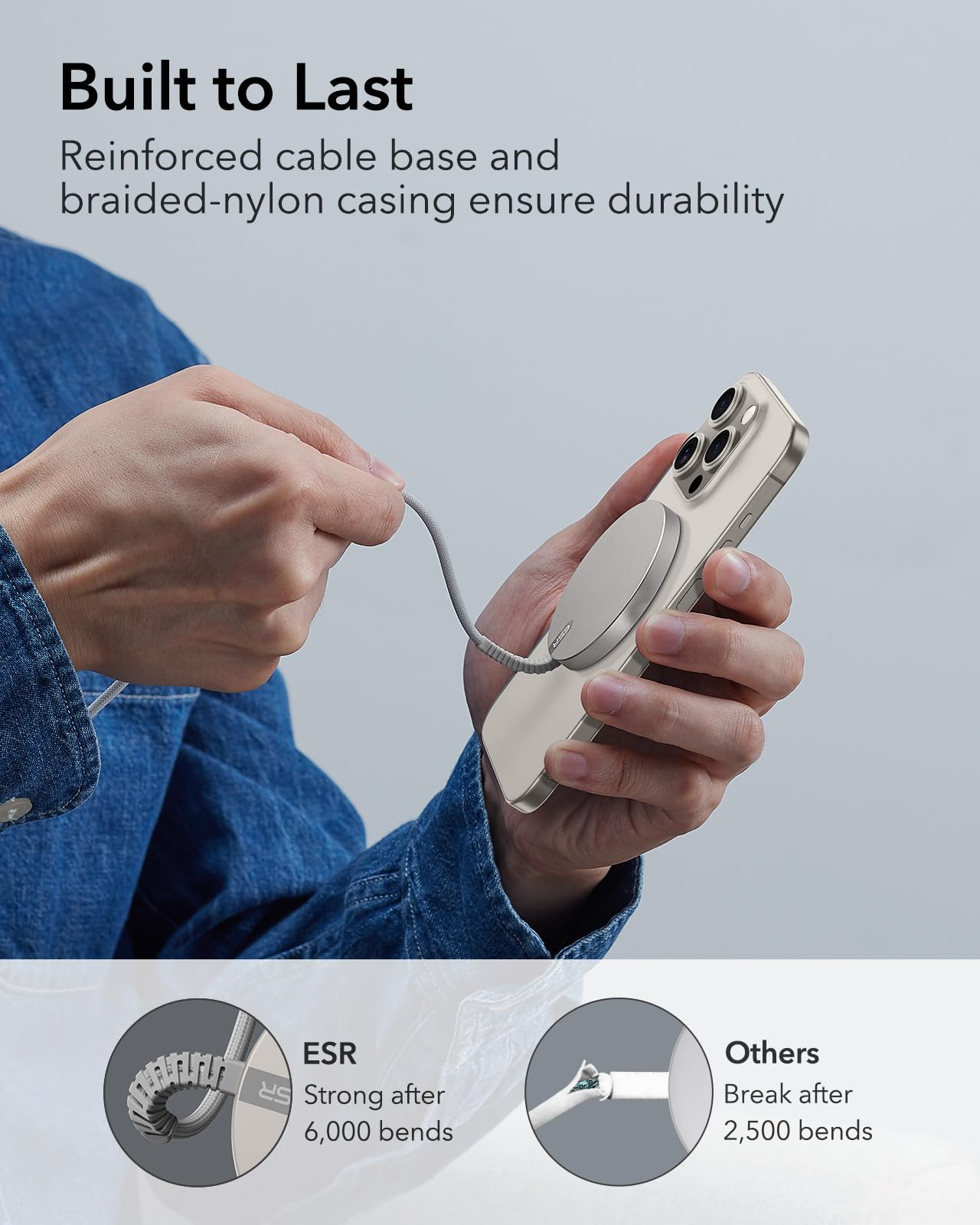 Esr For Magsafe Charger, Charging Pad For Iphone, Wireless Charger Iphone Compatible With Iphone 16/15/14/13/12 Series, Airpods