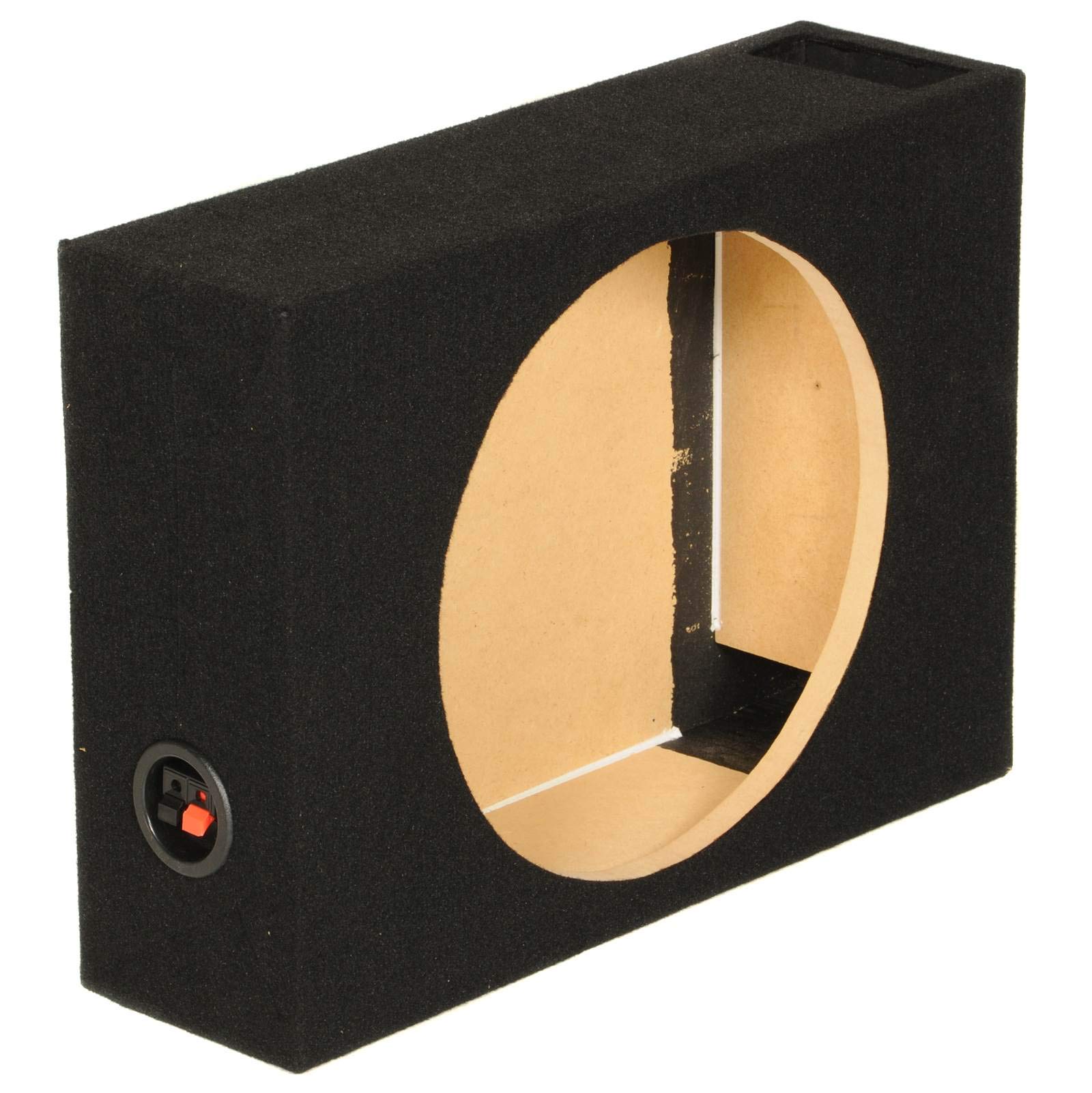 QPower SHALLOW112 Single 12 Vented Shallow Subwoofer Sub Box Enclosure