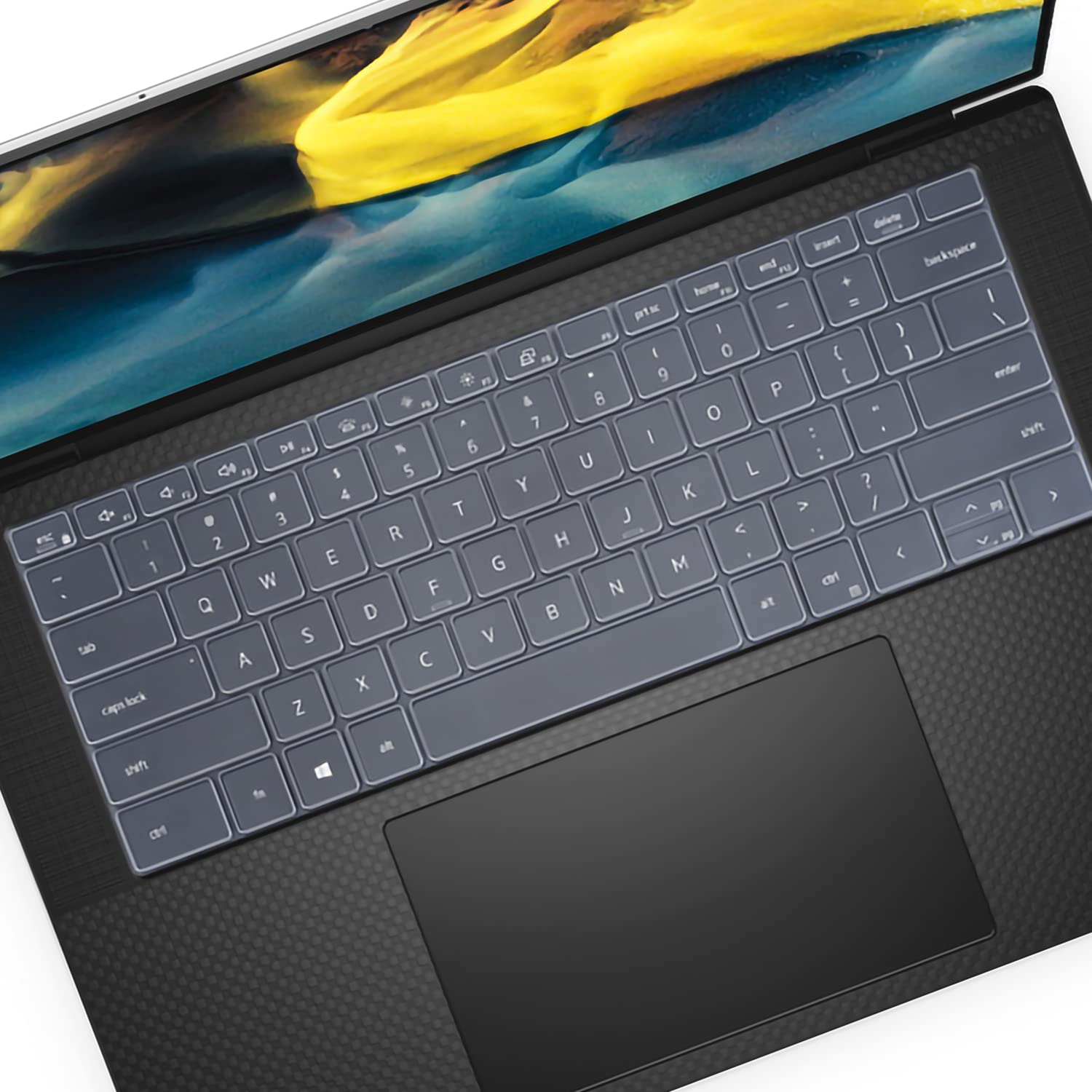 Keyboard Cover For 2024 2023 2022 Dell Xps 15 9500 9510 9520 9530 15.6 Inch & Xps 17 9720 9700 9710 9730 17 Inch & Dell Precisio