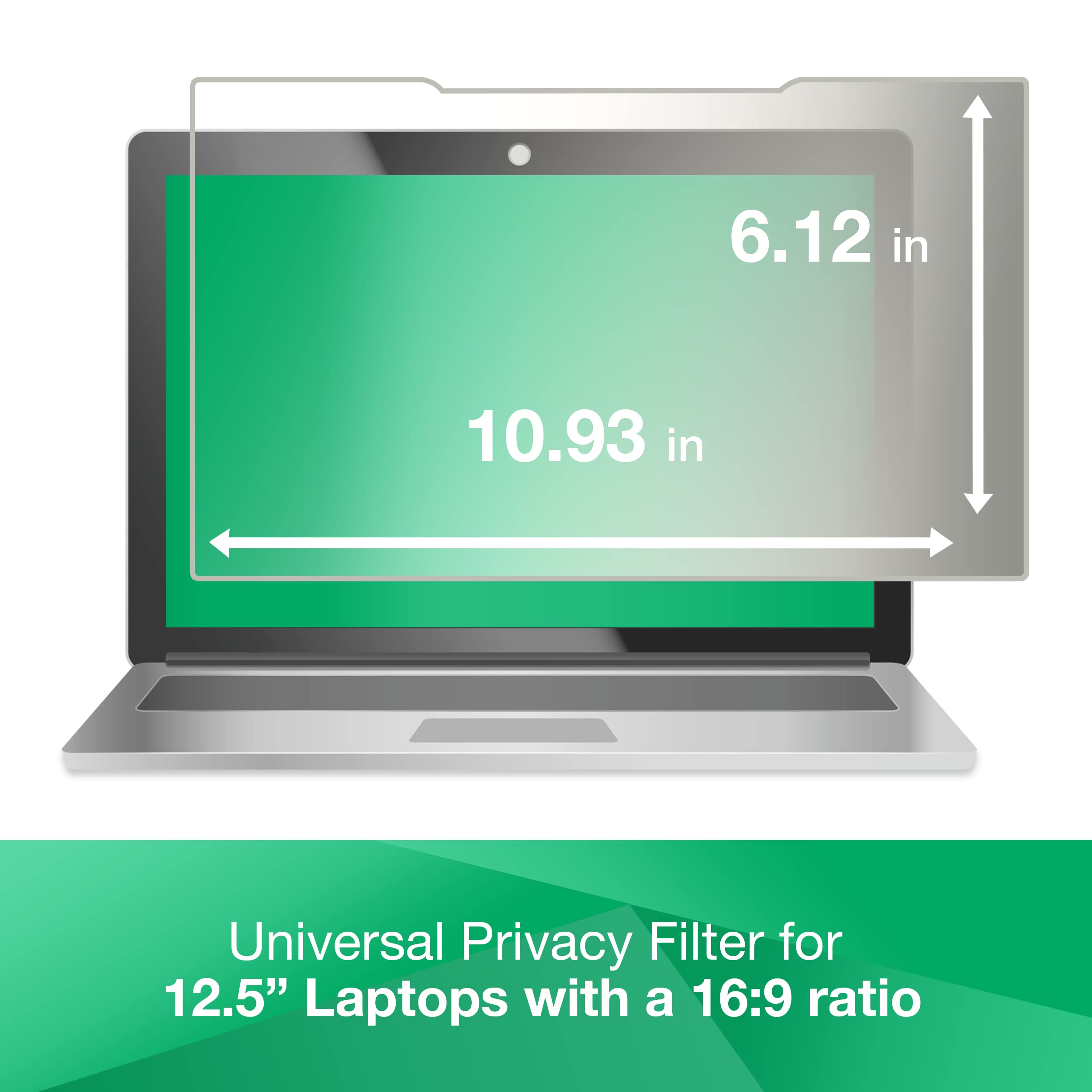 3M Anti Glare Filter For 12.5'' Widescreen Laptop (Ag125W9B)