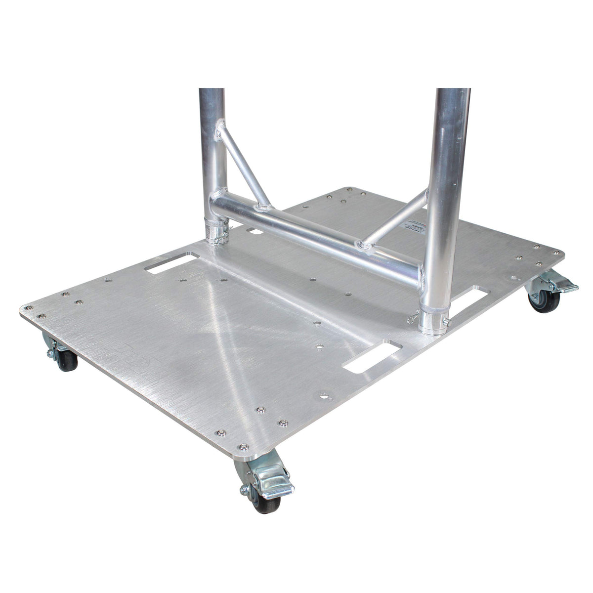 ProX XT-BP2430W 24 x 30 in. Module Base Plate with Locking Casters for ProX XT-GRU Rapid Grid Modular System | Black Finish