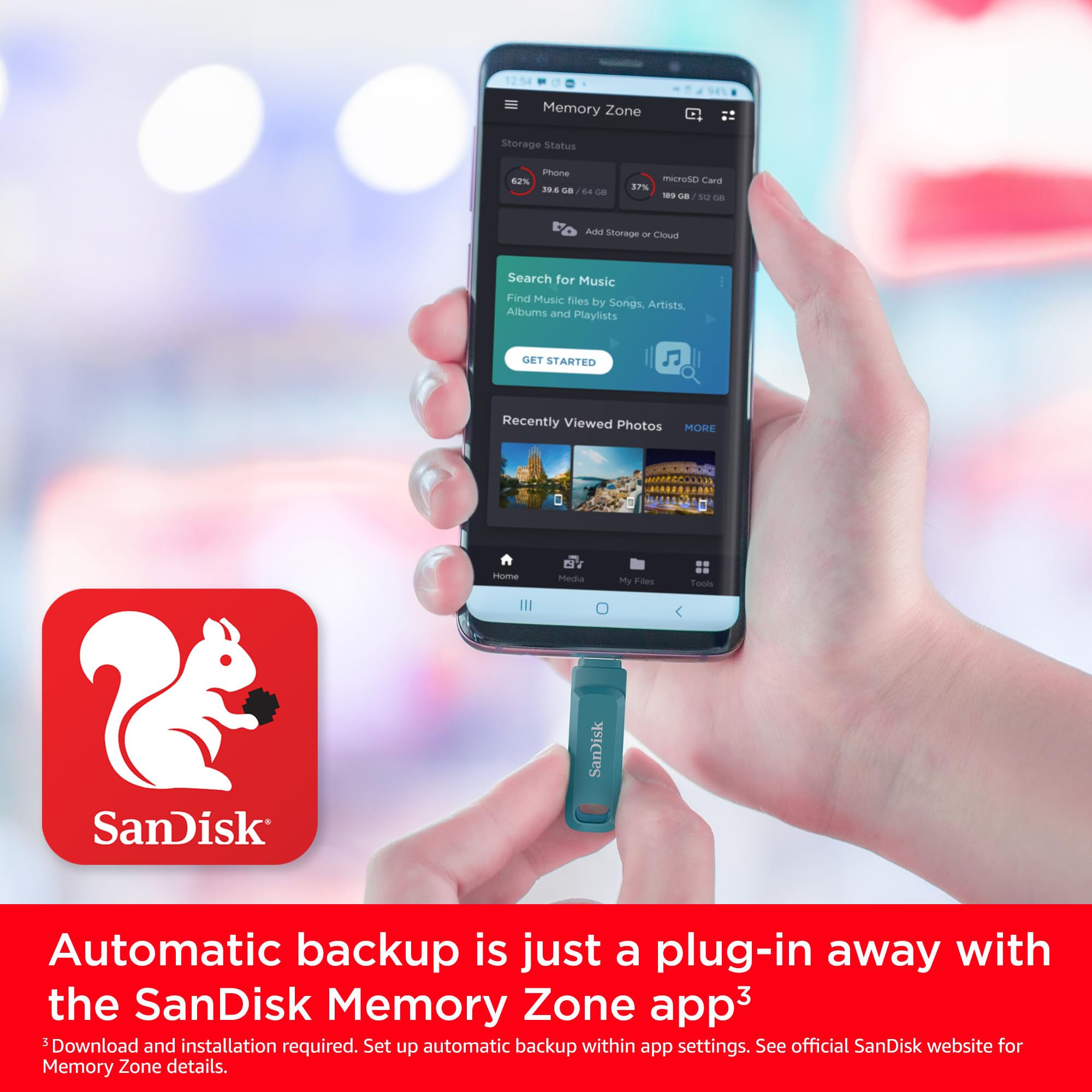 Sandisk 64Gb Ultra Dual Drive Go Usb Type-C Flash Drive, Navagio Bay - Sdddc3-064G-G46Nbb