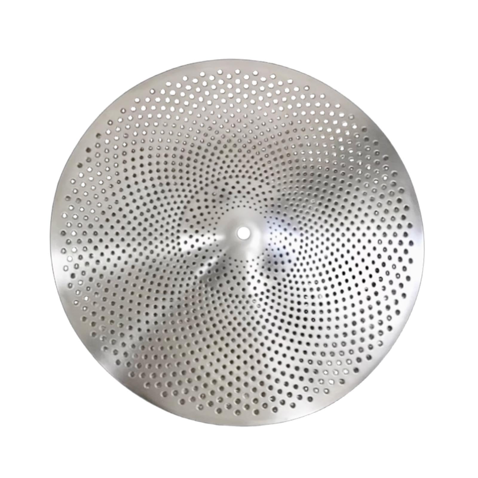 Zoomella Low Volume Practice Cymbal Alloy Drummer Practice Quiet Cymbal For Beginners Diameter 20Cm Musical Instruments & Gear|P