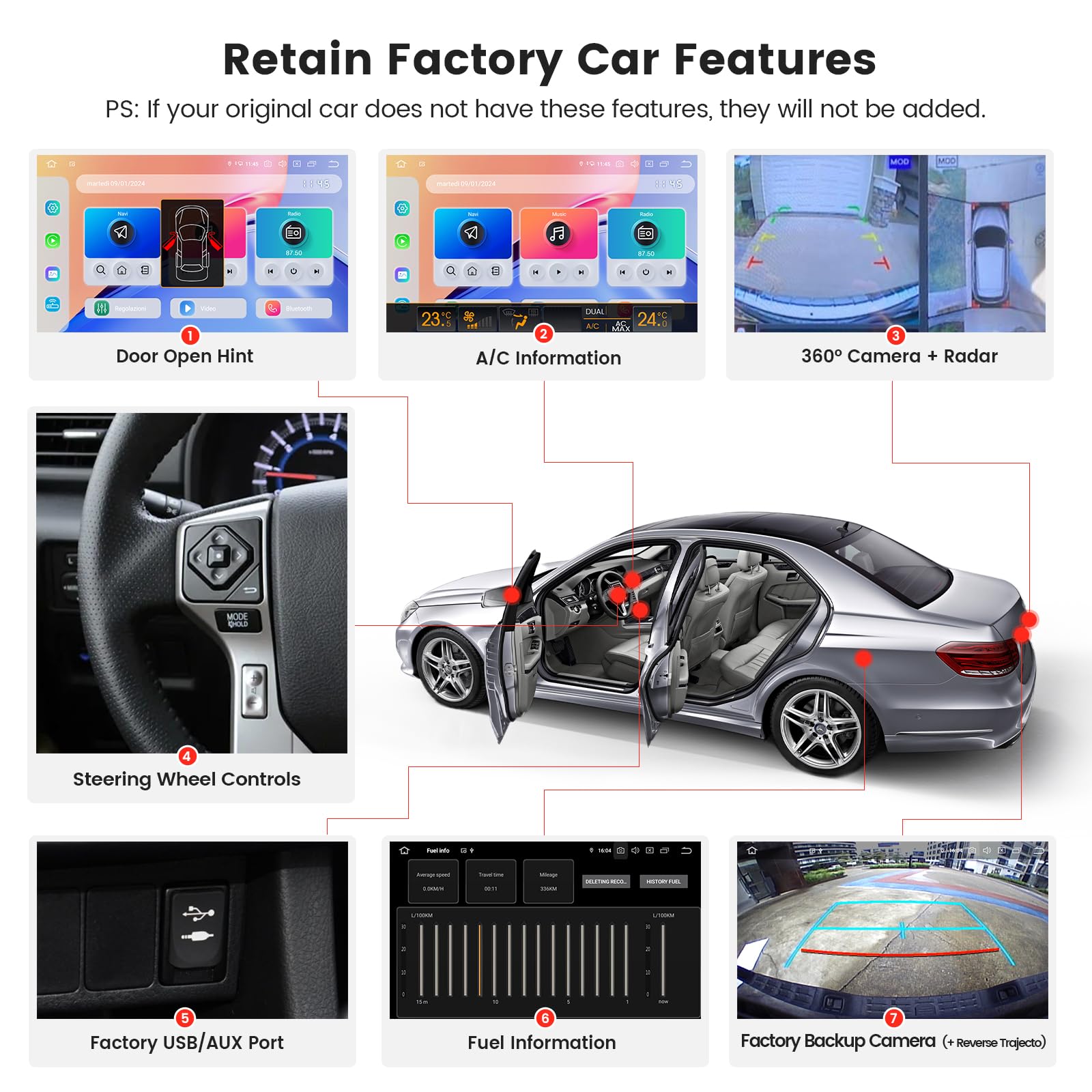 Dasaita 8Gb+256Gb Car Radio For 2010 2019 Toyota 4Runner Upgrade, 10.25' 2K Touchscreen, With Wireless Apple Carplay Android Auto, Gps Navigation, Built In 4G Cellular, Android 13, Qualcomm 8 Core