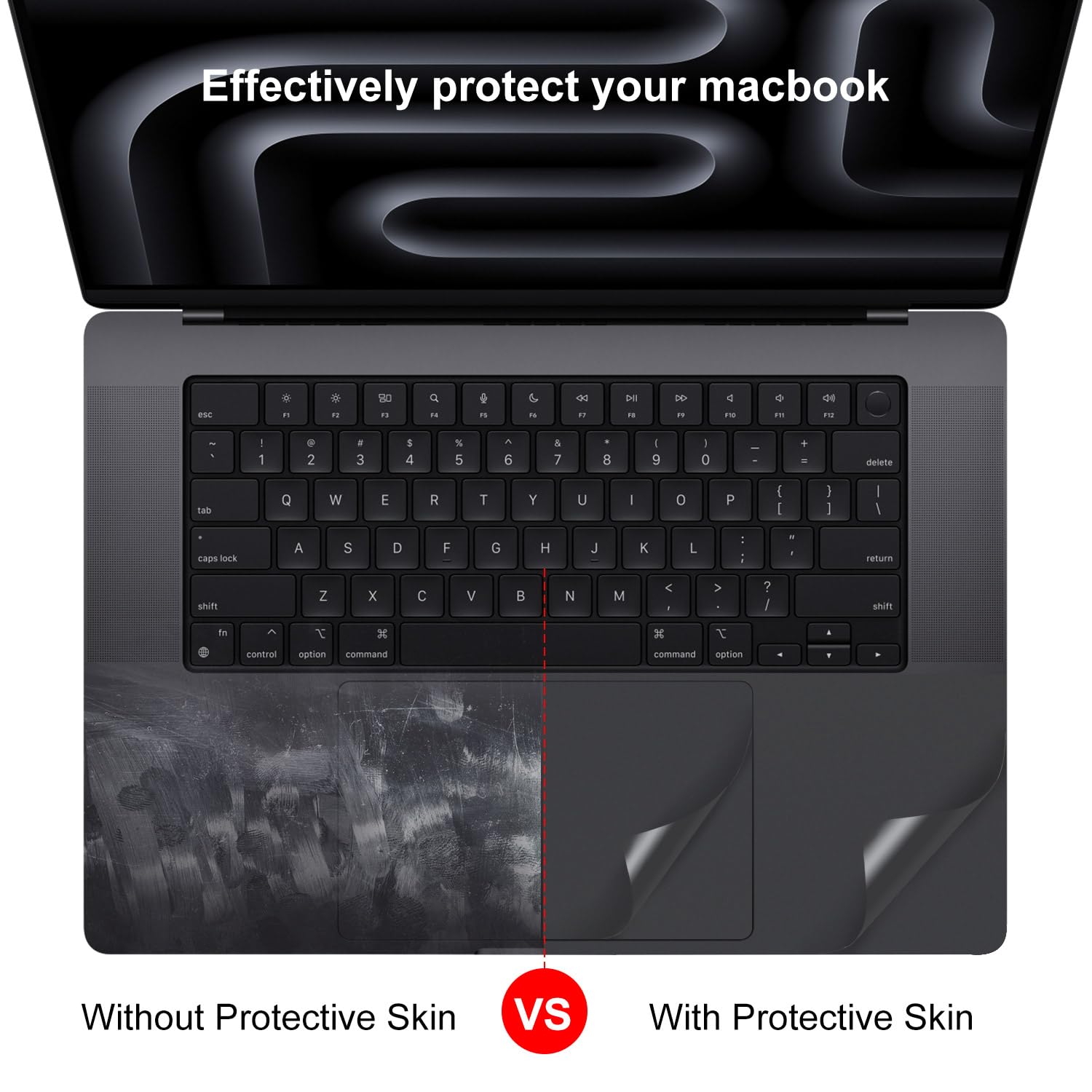 Palm Rest Cover Skin Compatible With Apple 2023 Macbook Pro 16 Inch M3 Pro Max Chip A2991,Macbook Pro Laptop With M3 Pro/Max Chi